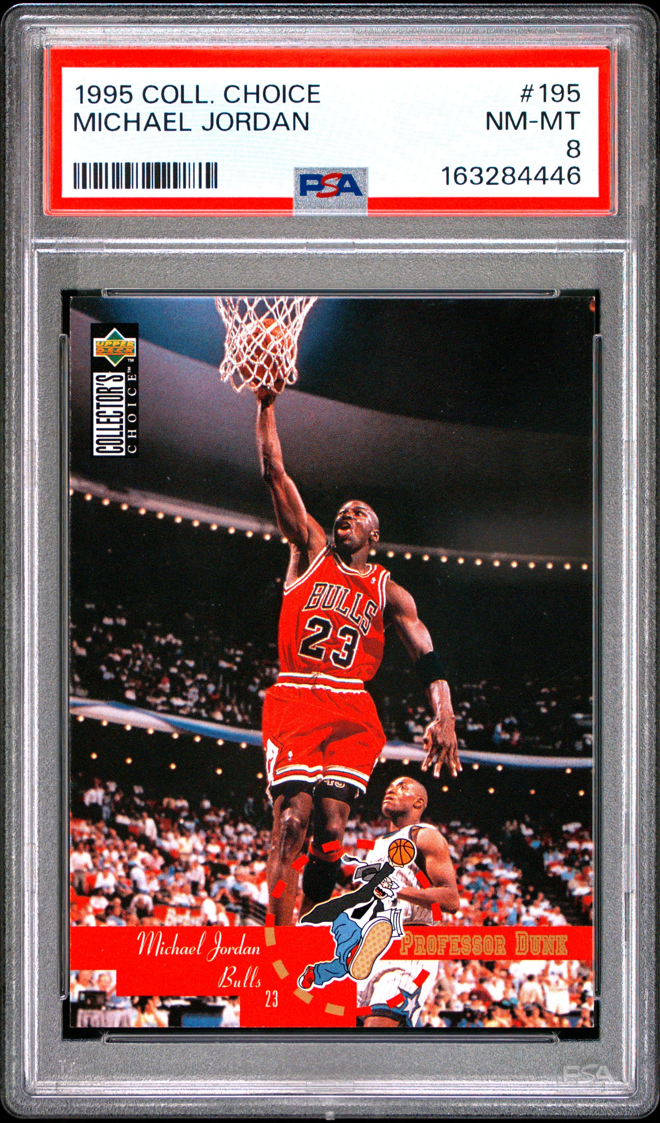 1995 COLLECTOR'S CHOICE MICHAEL JORDAN #195 NM-MT 8 163284446