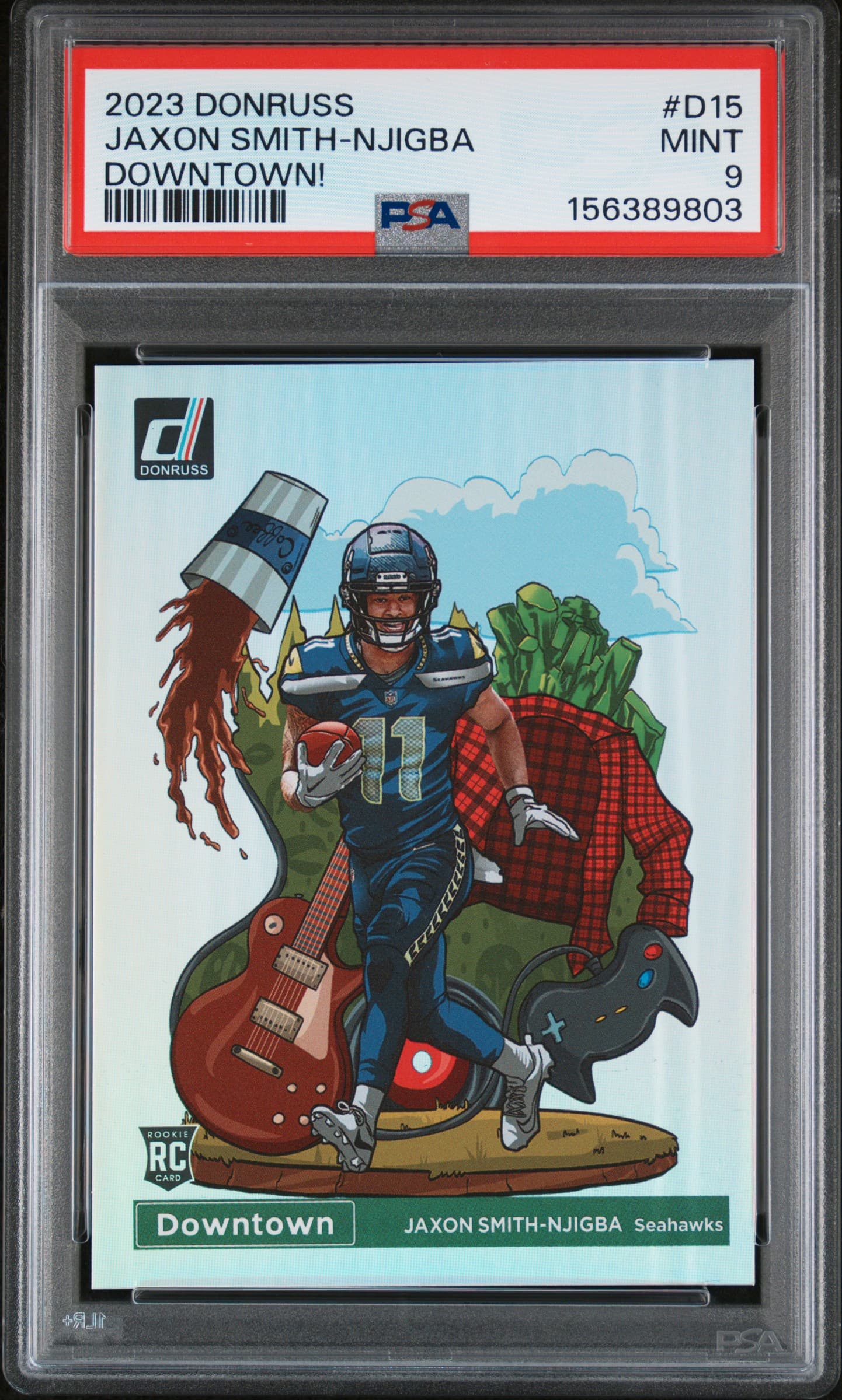 2023 PANINI DONRUSS DOWNTOWN! JAXON SMITH-NJIGBA #D15 MINT 9 156389803