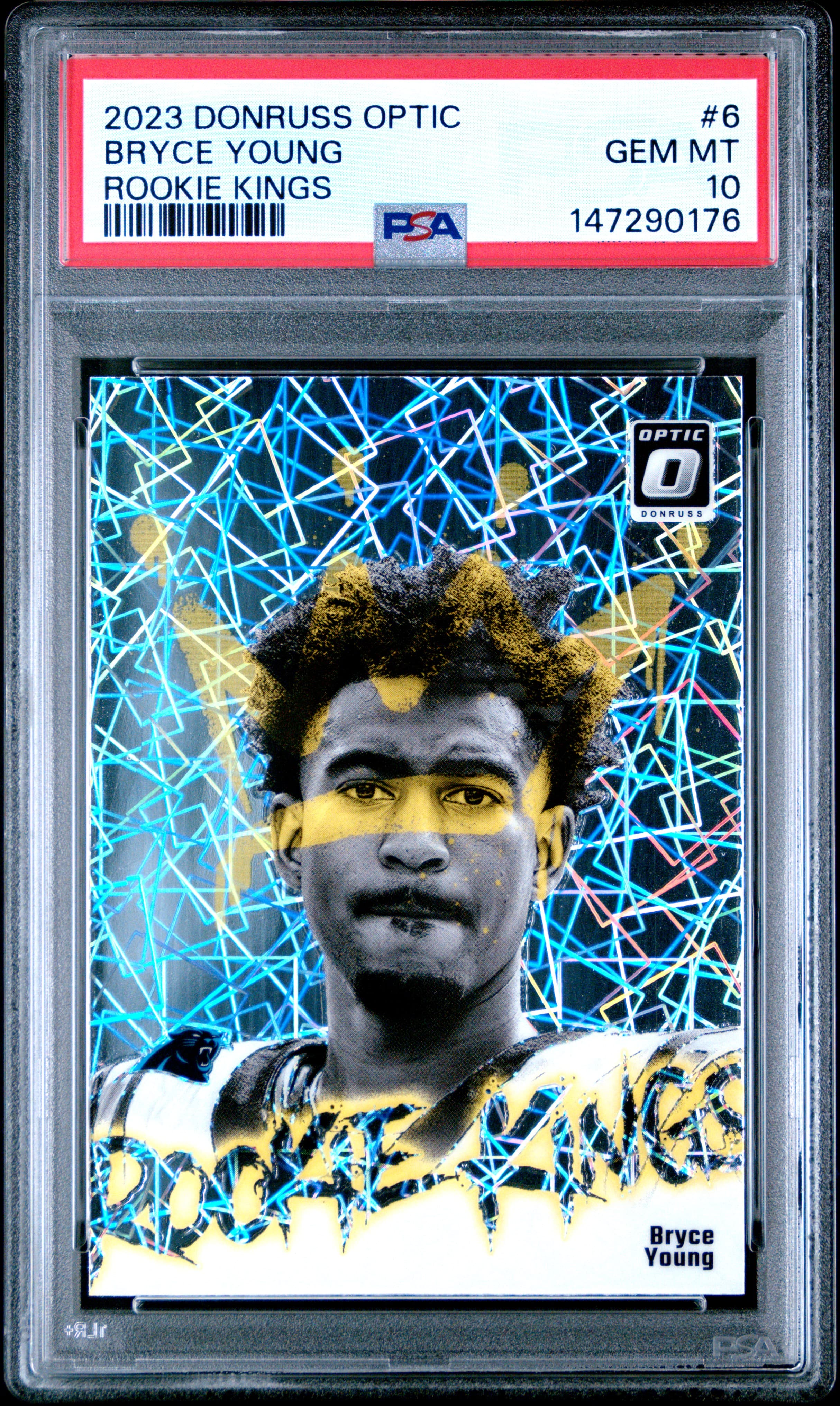 2023 PANINI DONRUSS OPTIC ROOKIE KINGS BRYCE YOUNG #6 GEM MT 10 147290176