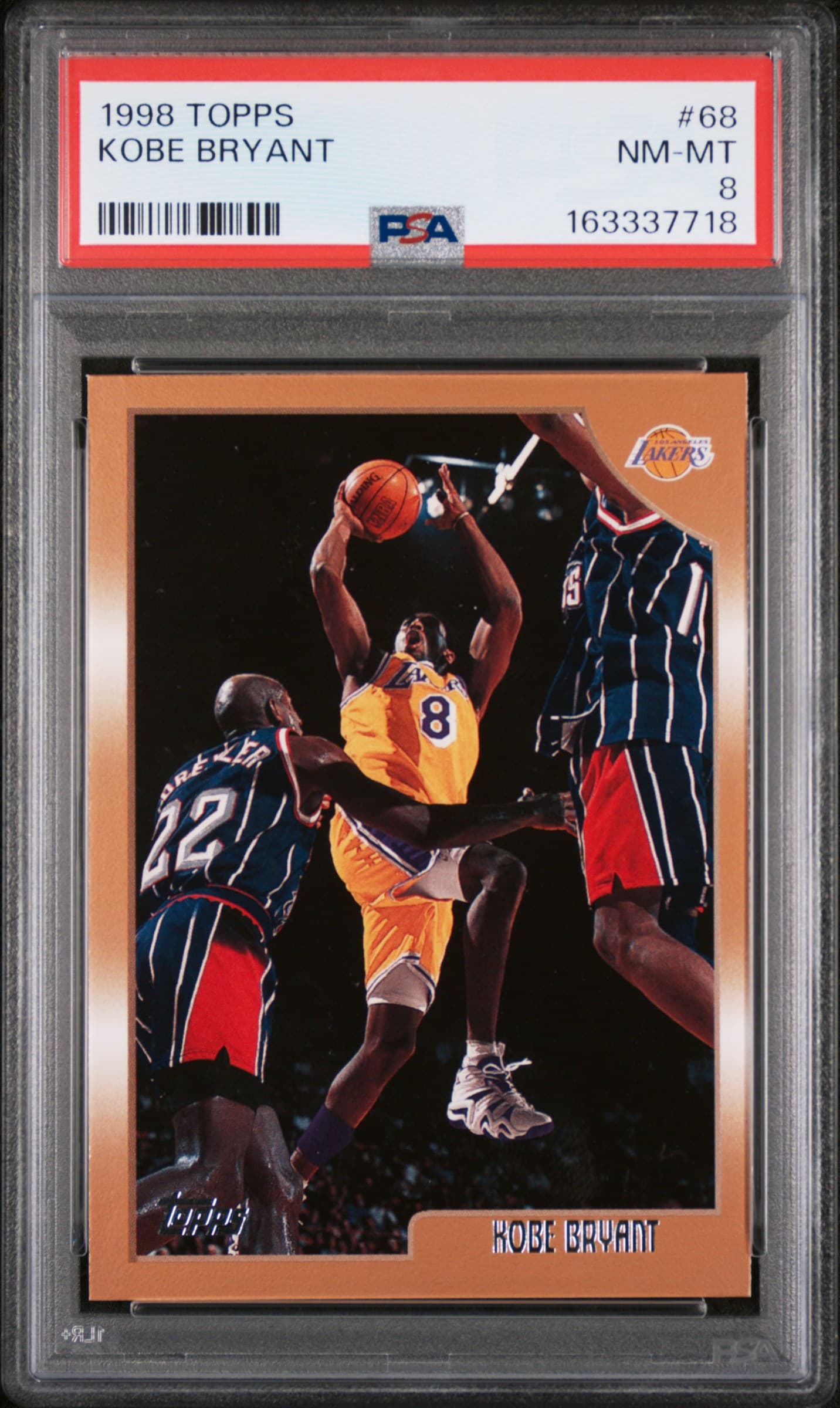 1998 TOPPS KOBE BRYANT #68 NM-MT 8 163337718