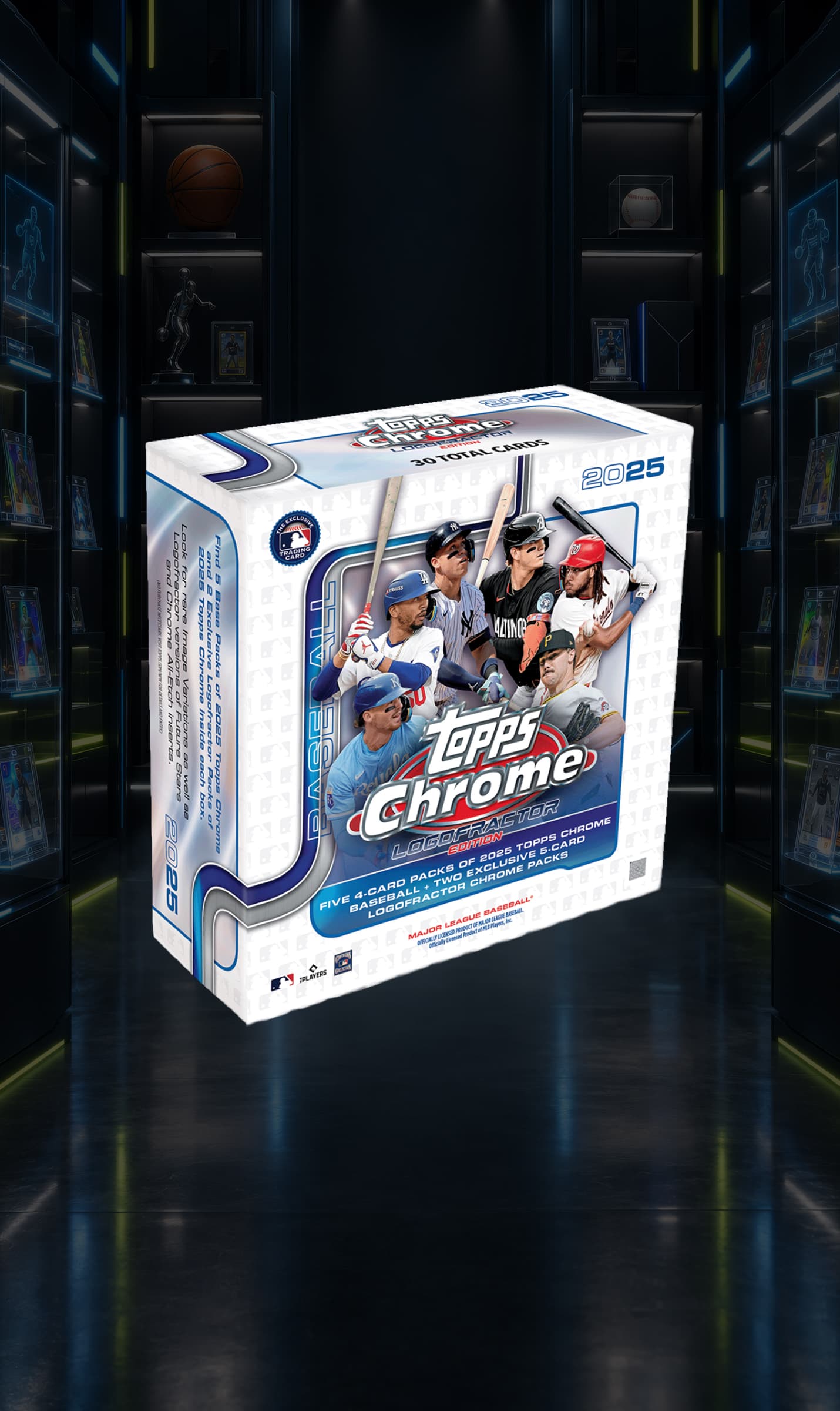 2025 Topps Chrome Logofractor MLB Box
