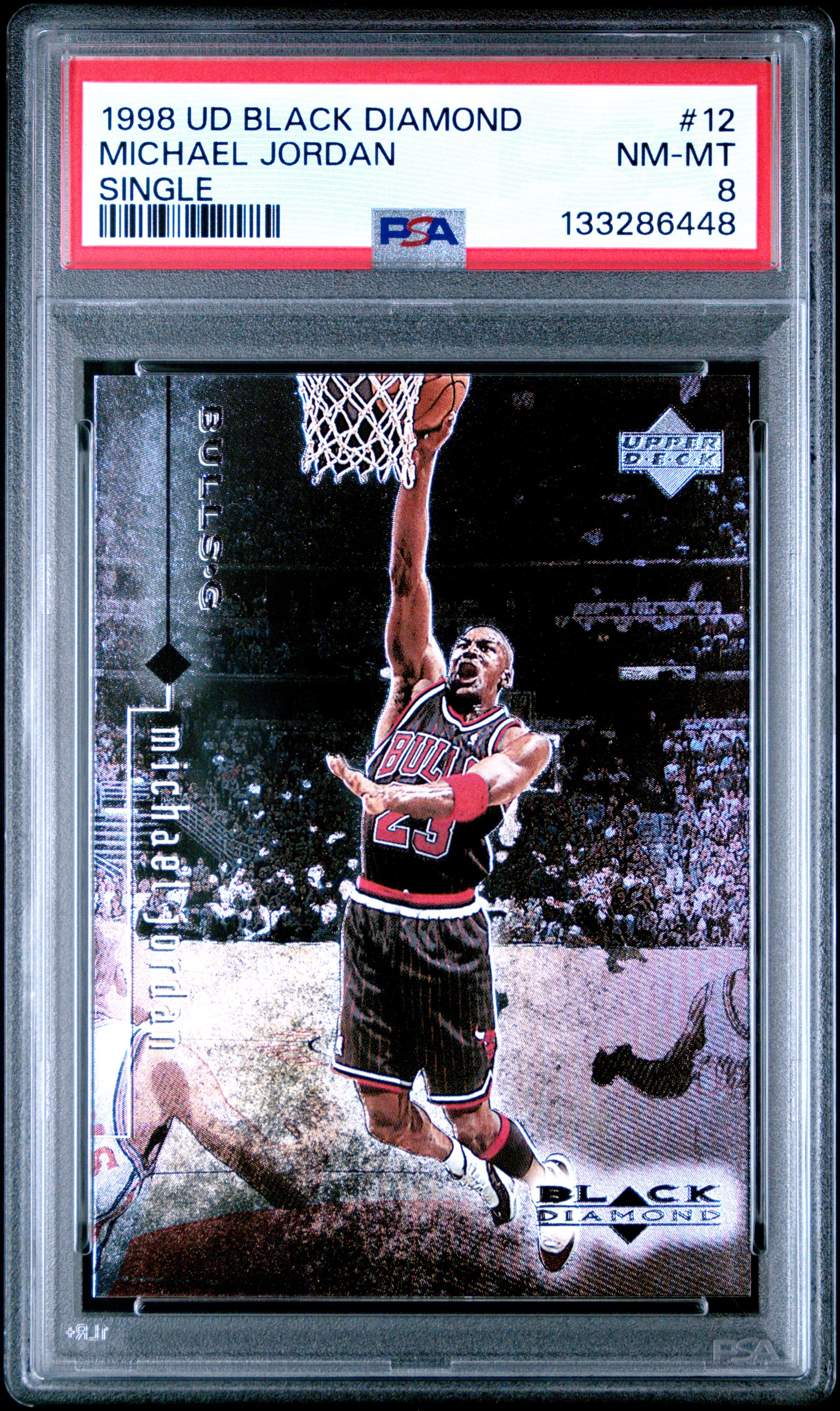 1998 UPPER DECK BLACK DIAMOND MICHAEL JORDAN #12 SINGLE NM-MT 8 133286448