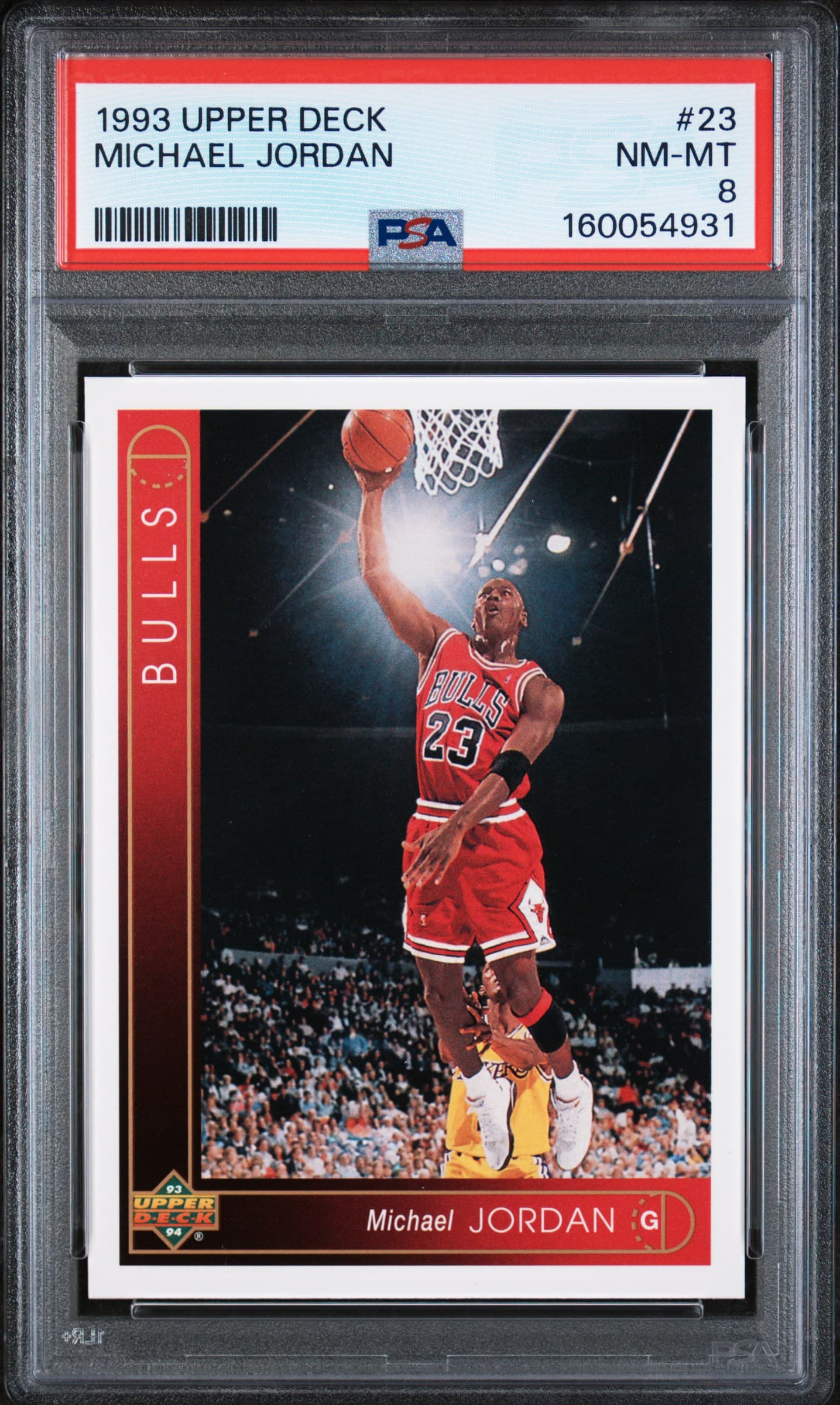 1993 UPPER DECK MICHAEL JORDAN #23 NM-MT 8 160054931