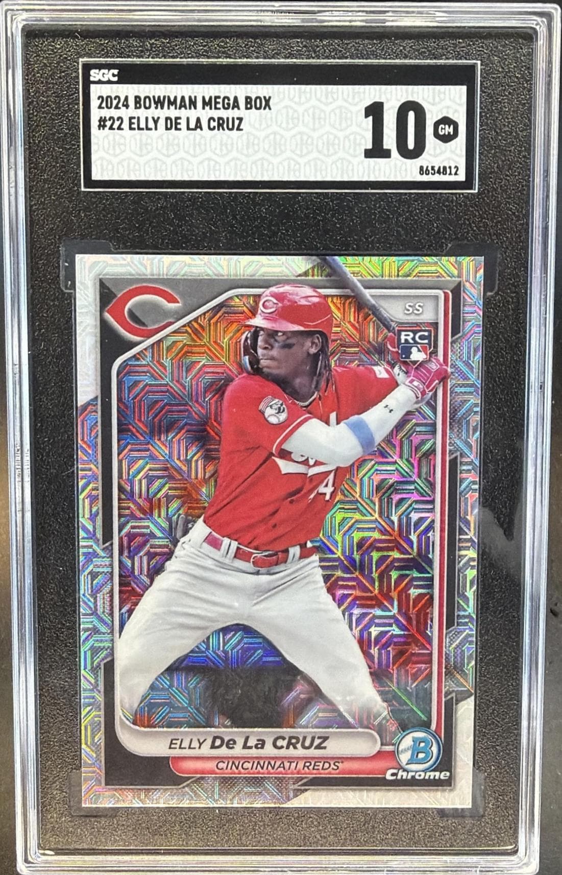 2024 Bowman Mega Box Elly De La Cruz #22 SGC 10