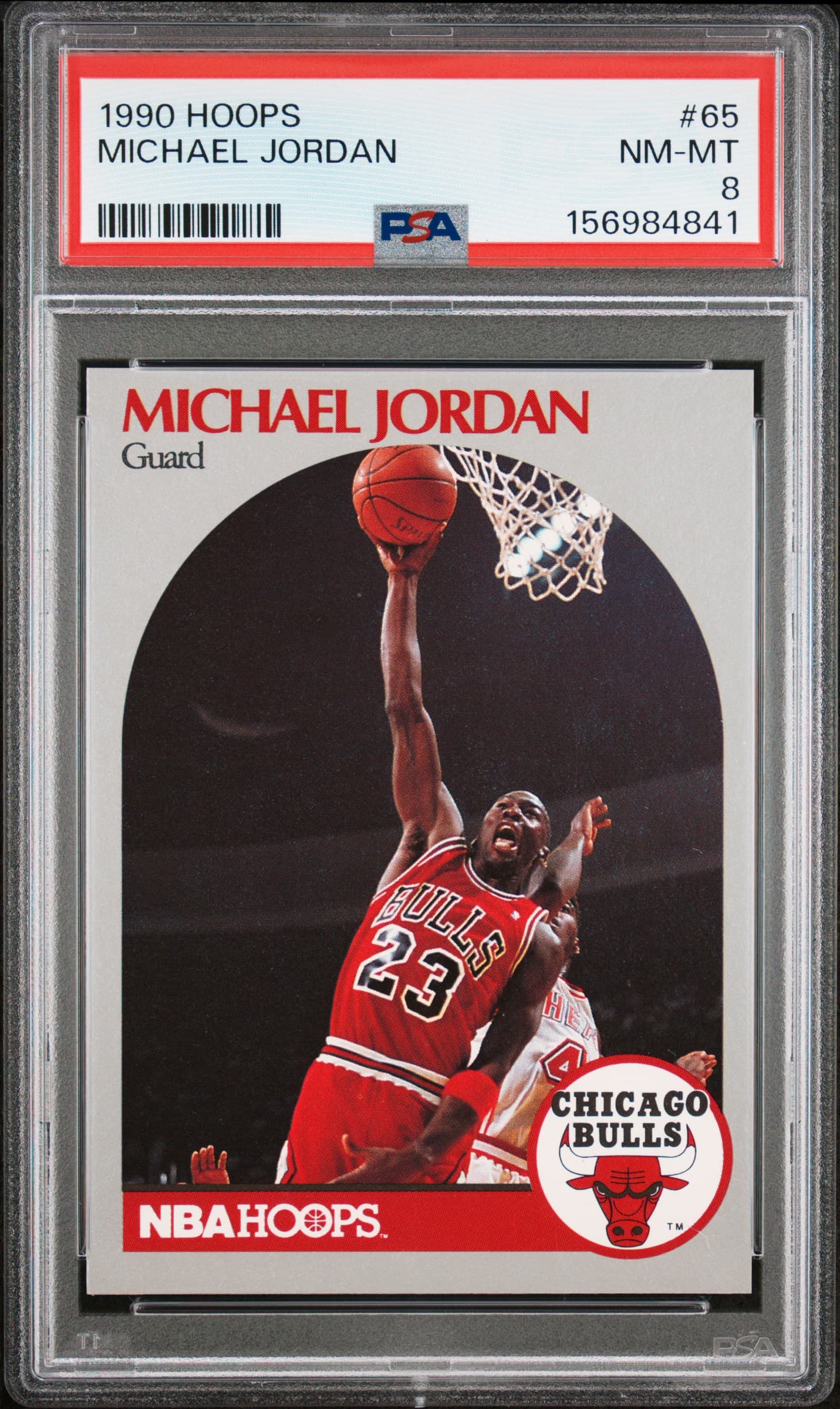 1990 HOOPS MICHAEL JORDAN #65 NM-MT 8 156984841