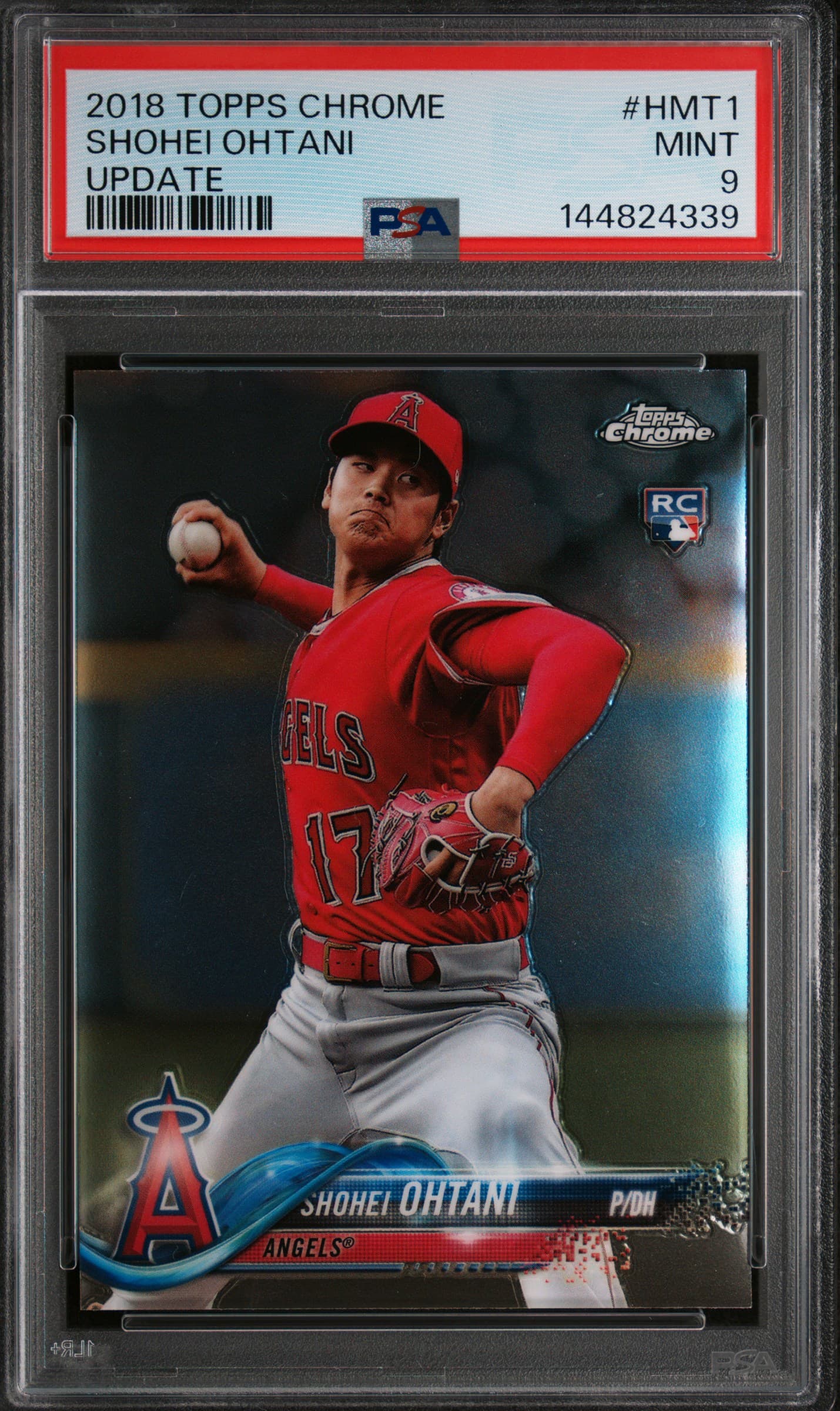 2018 TOPPS CHROME UPDATE SHOHEI OHTANI #HMT1 UPDATE MINT 9 144824339