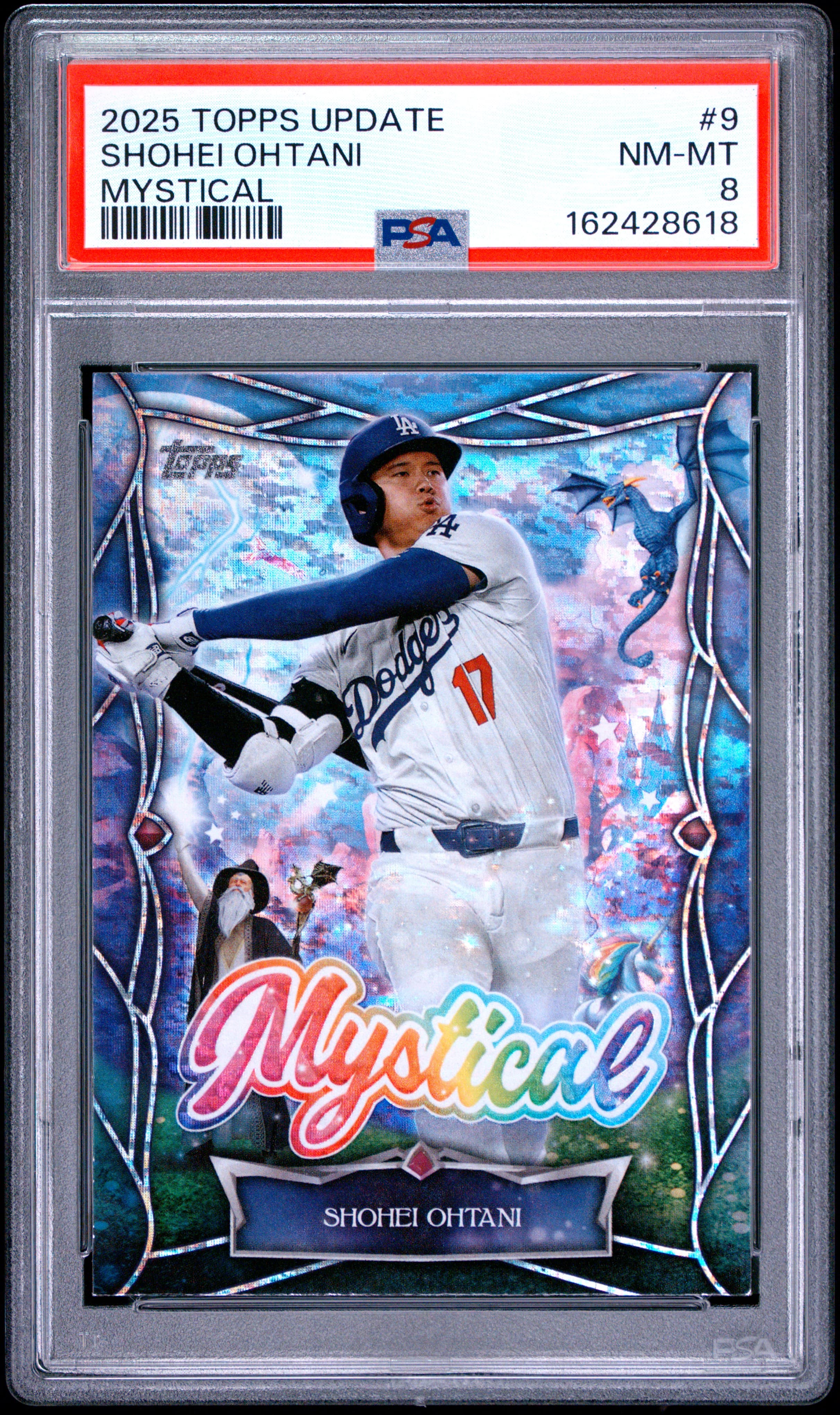 2025 TOPPS UPDATE MYSTICAL SHOHEI OHTANI #9 NM-MT 8 162428618