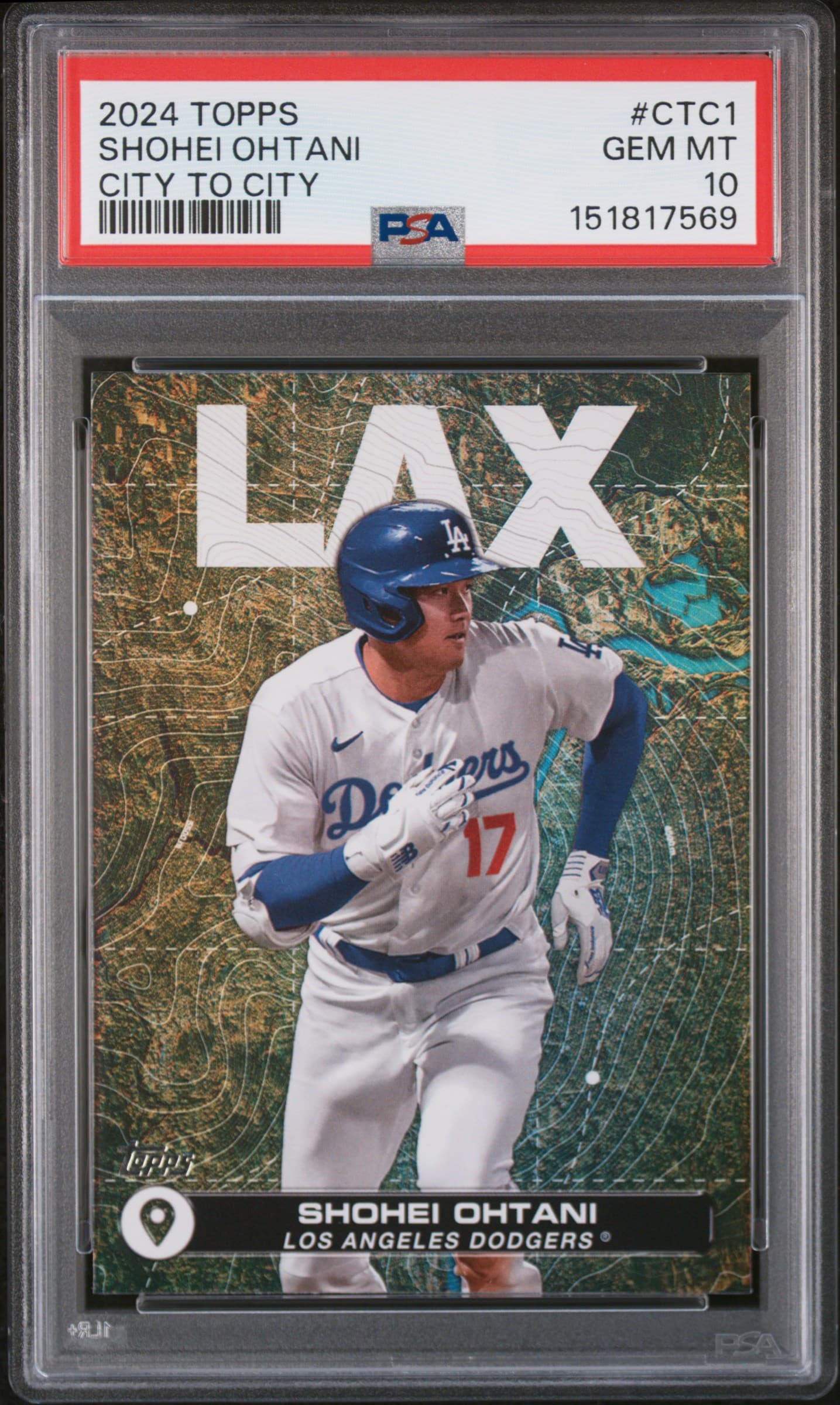2024 TOPPS CITY TO CITY SHOHEI OHTANI #CTC1 GEM MT 10 151817569