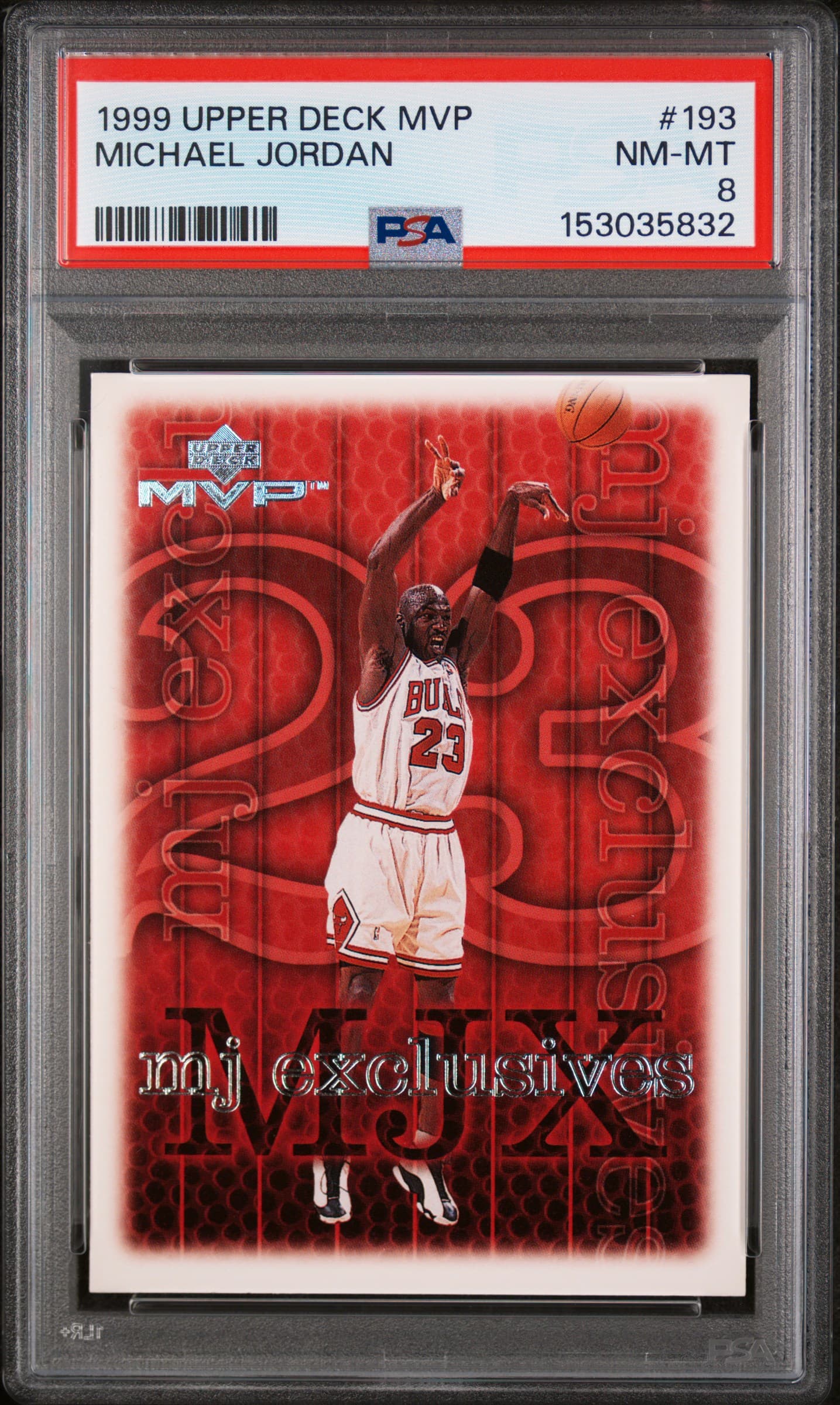 1999 UPPER DECK MVP MICHAEL JORDAN #193 NM-MT 8 153035832