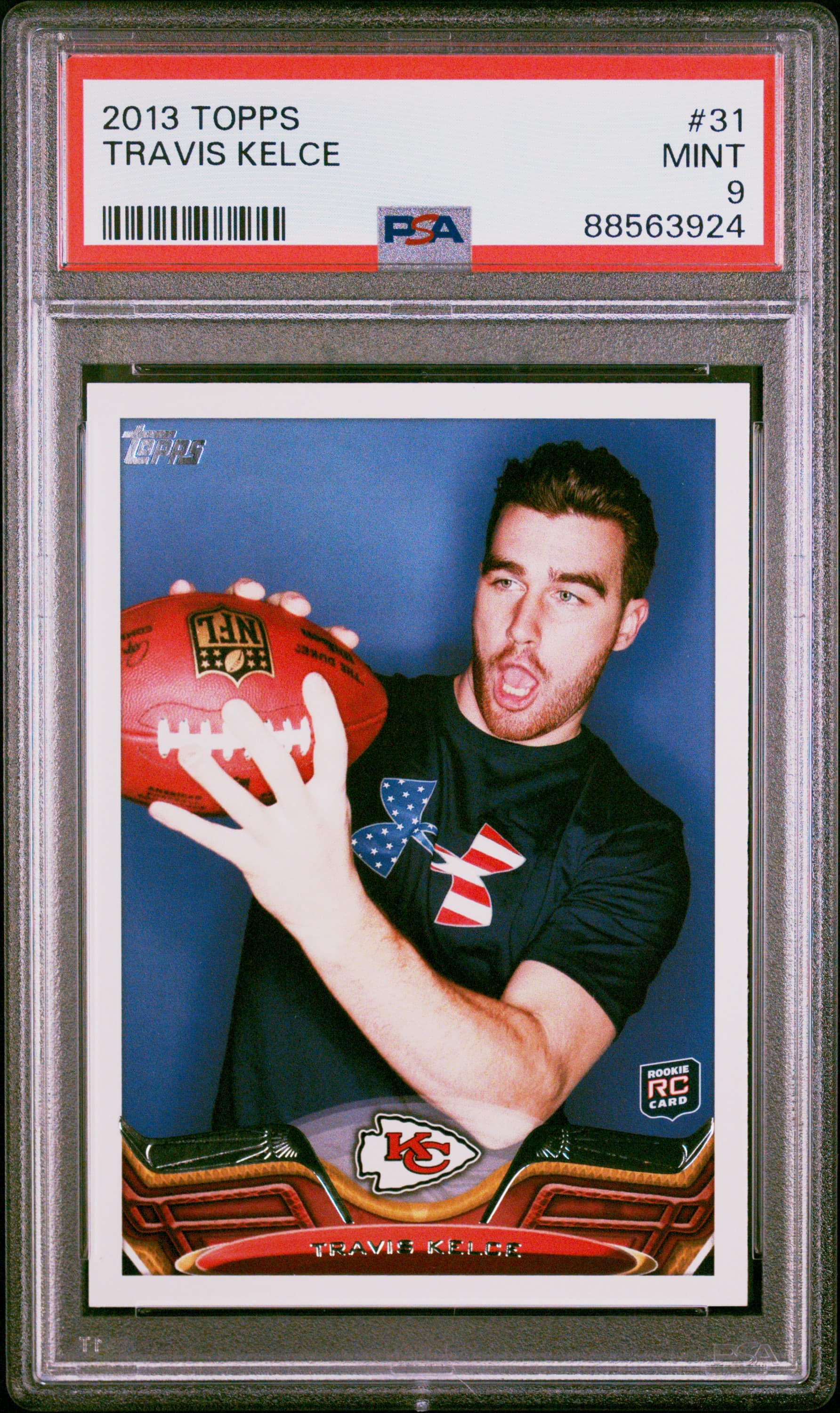 2013 TOPPS TRAVIS KELCE #31 MINT 9 88563924
