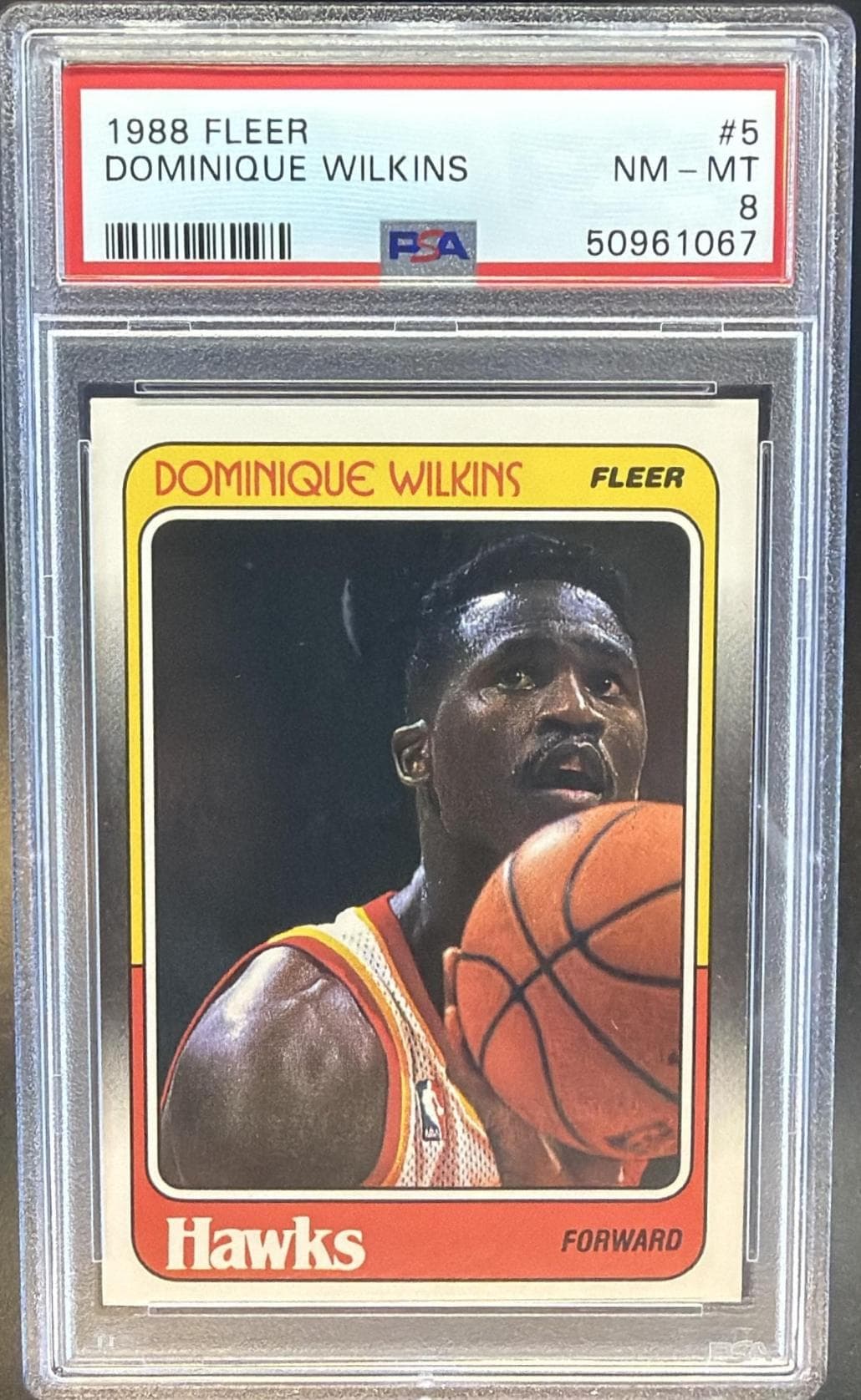 1988 FLEER DOMINIQUE WILKINS #5 NM-MT 8 50961067