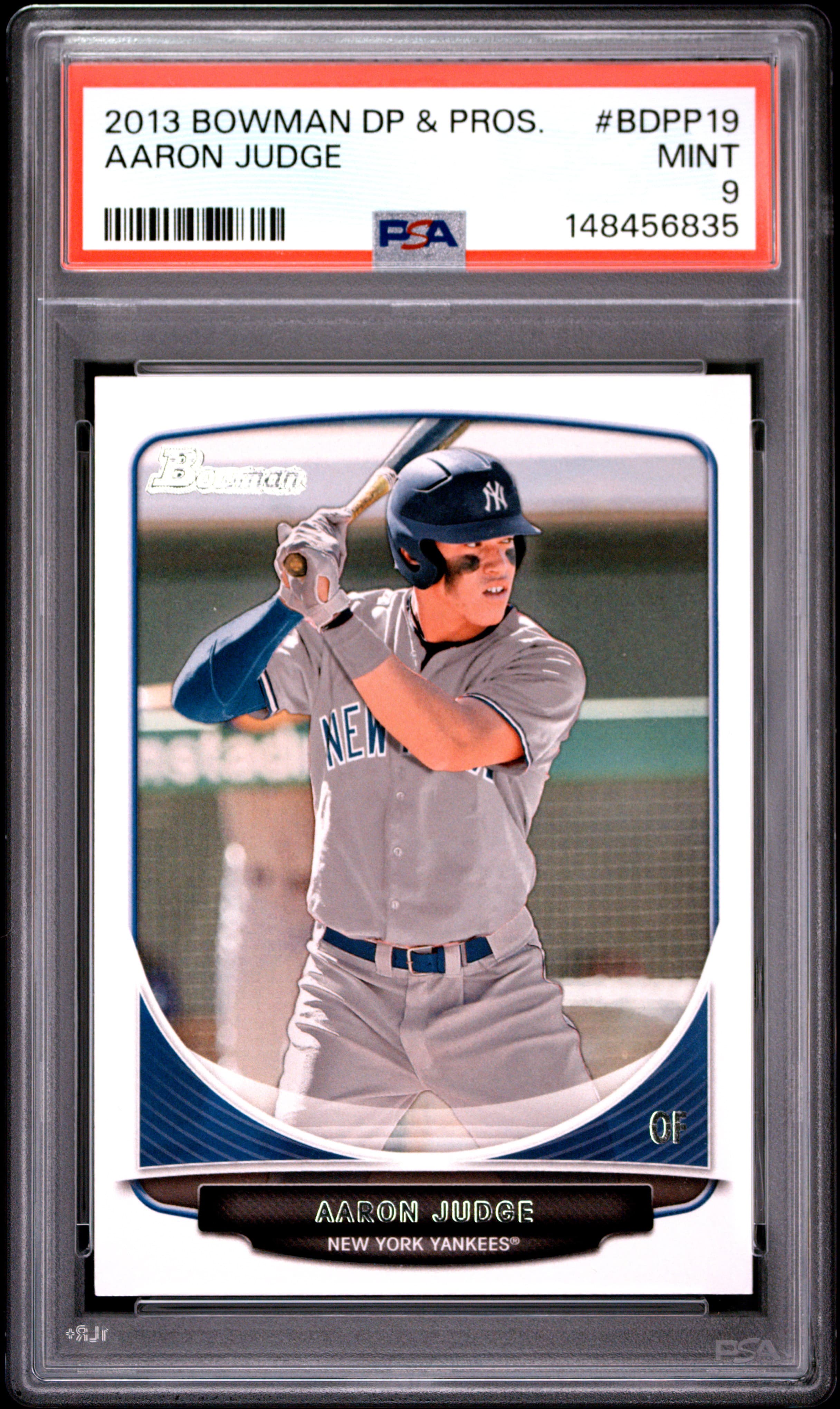 2013 BOWMAN DRAFT PICKS & PROSPECTS AARON JUDGE #BDPP19 MINT 9 148456835