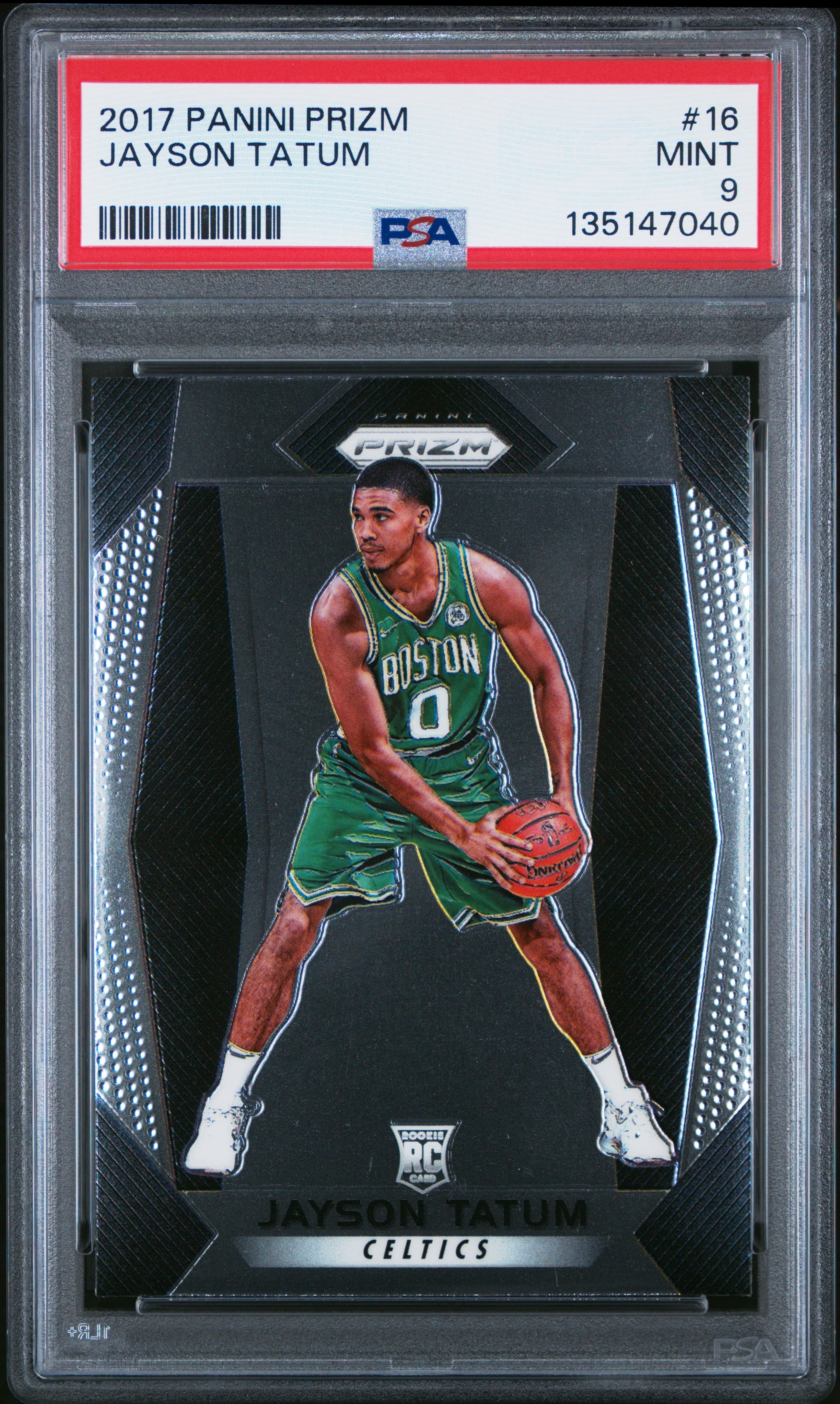 2017 PANINI PRIZM JAYSON TATUM #16 MINT 9 135147040