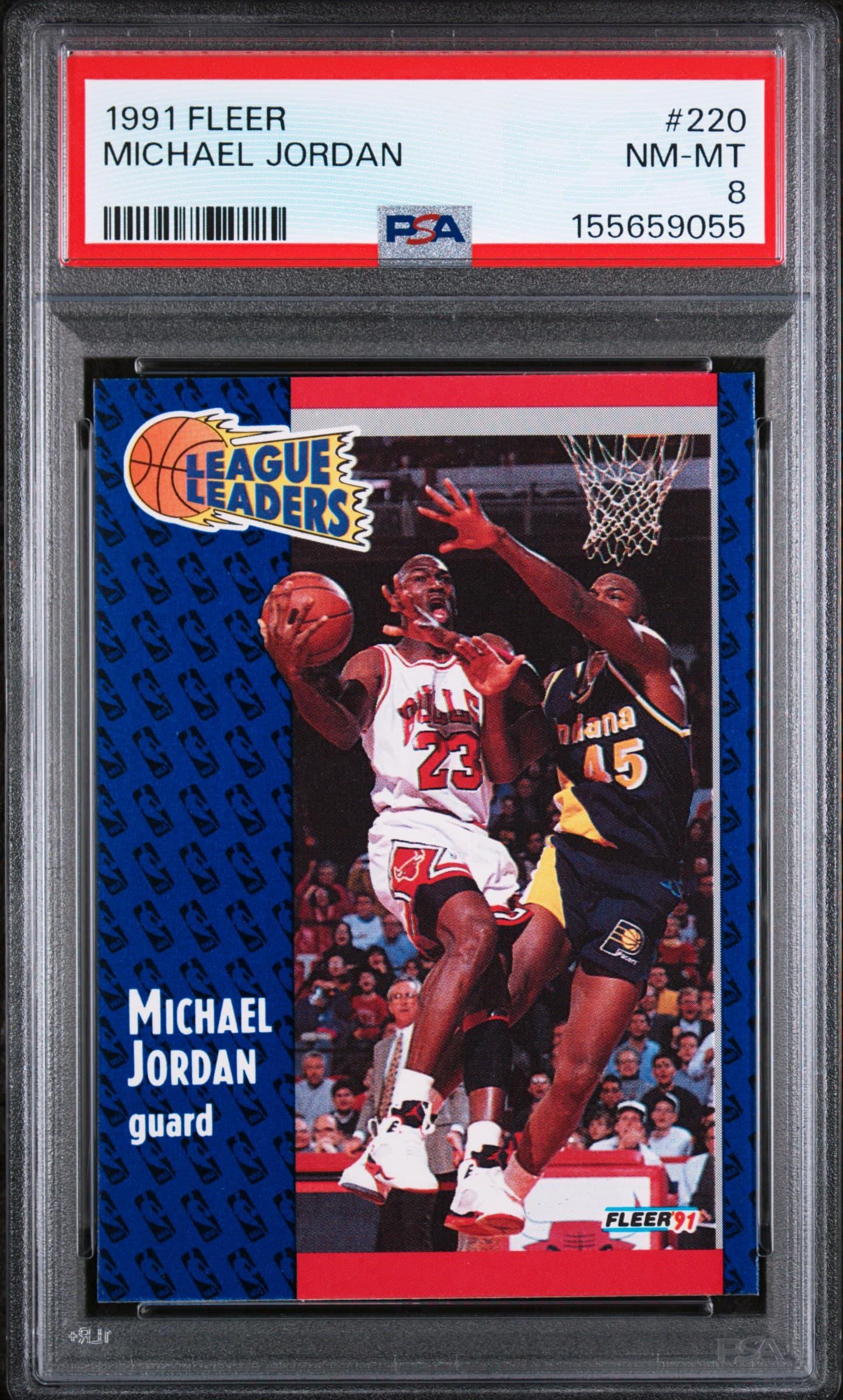 1991 FLEER MICHAEL JORDAN #220 NM-MT 8 155659055