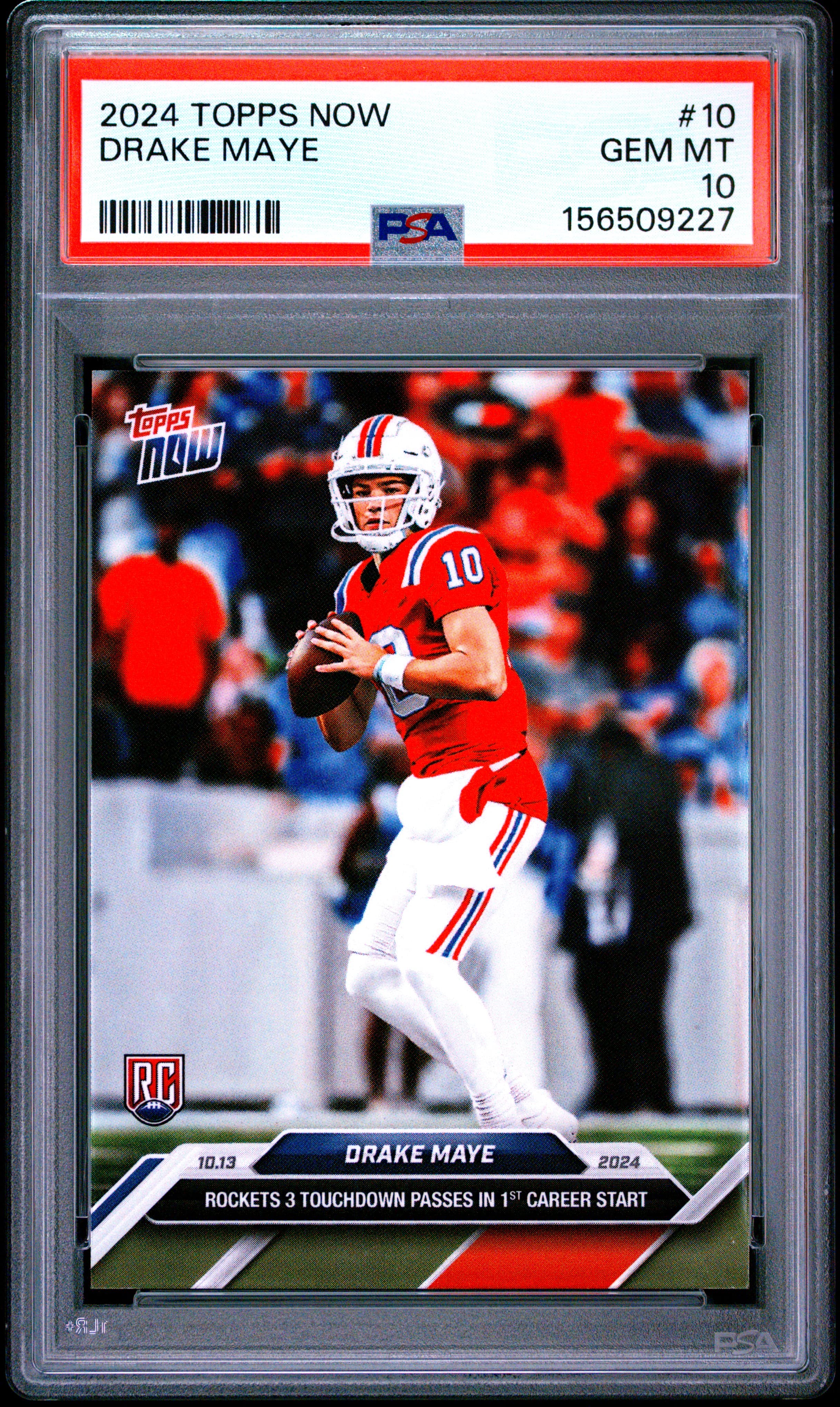 2024 TOPPS NOW DRAKE MAYE #10 GEM MT 10 156509227