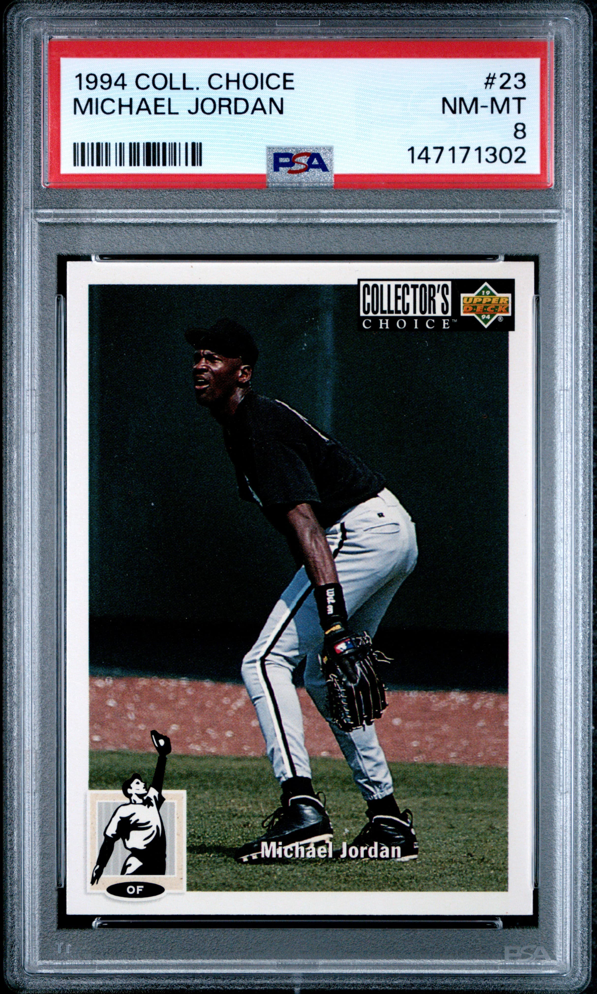 1994 COLLECTOR'S CHOICE MICHAEL JORDAN #23 NM-MT 8 147171302