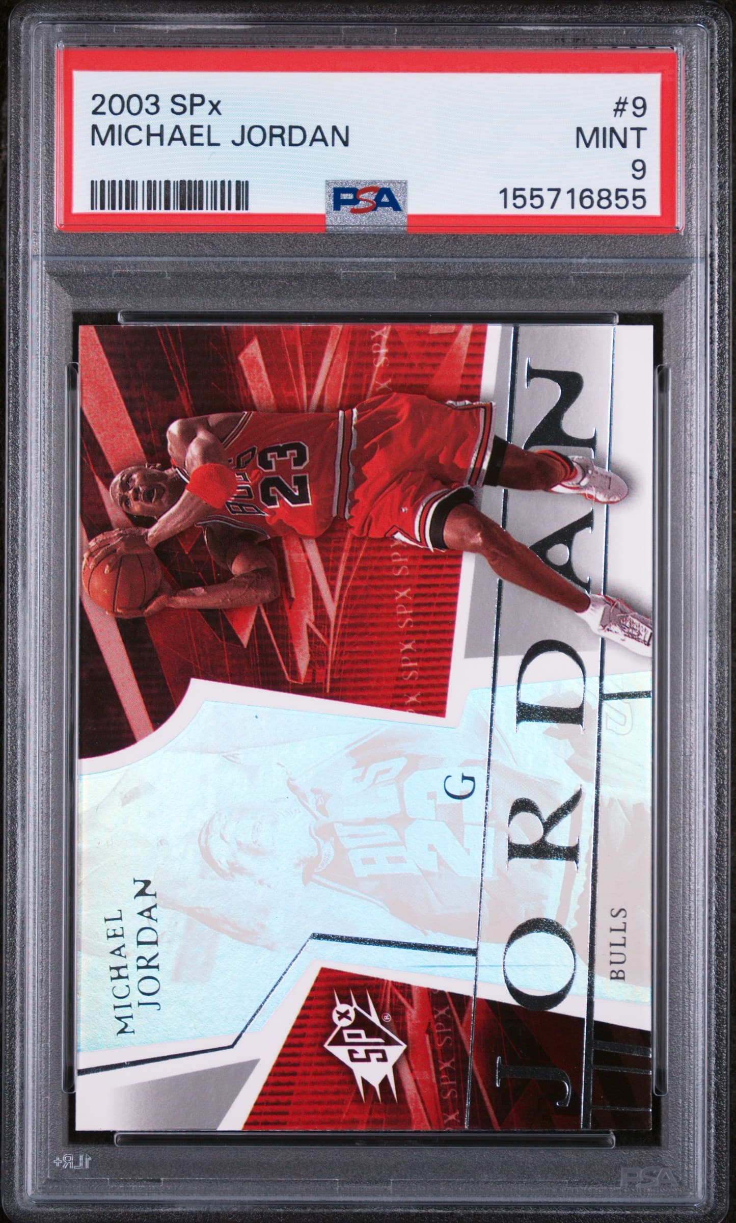 2003 SPx MICHAEL JORDAN #9 MINT 9 155716855