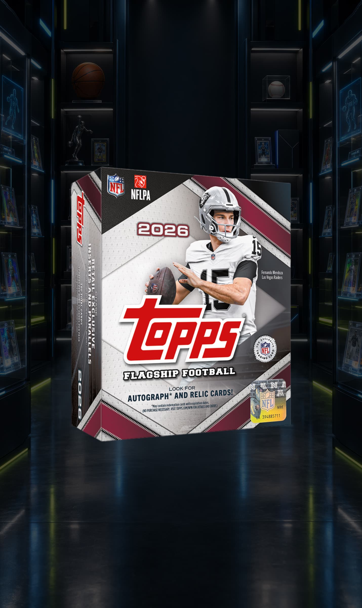 2026 Topps Flagship NFL Mega Box