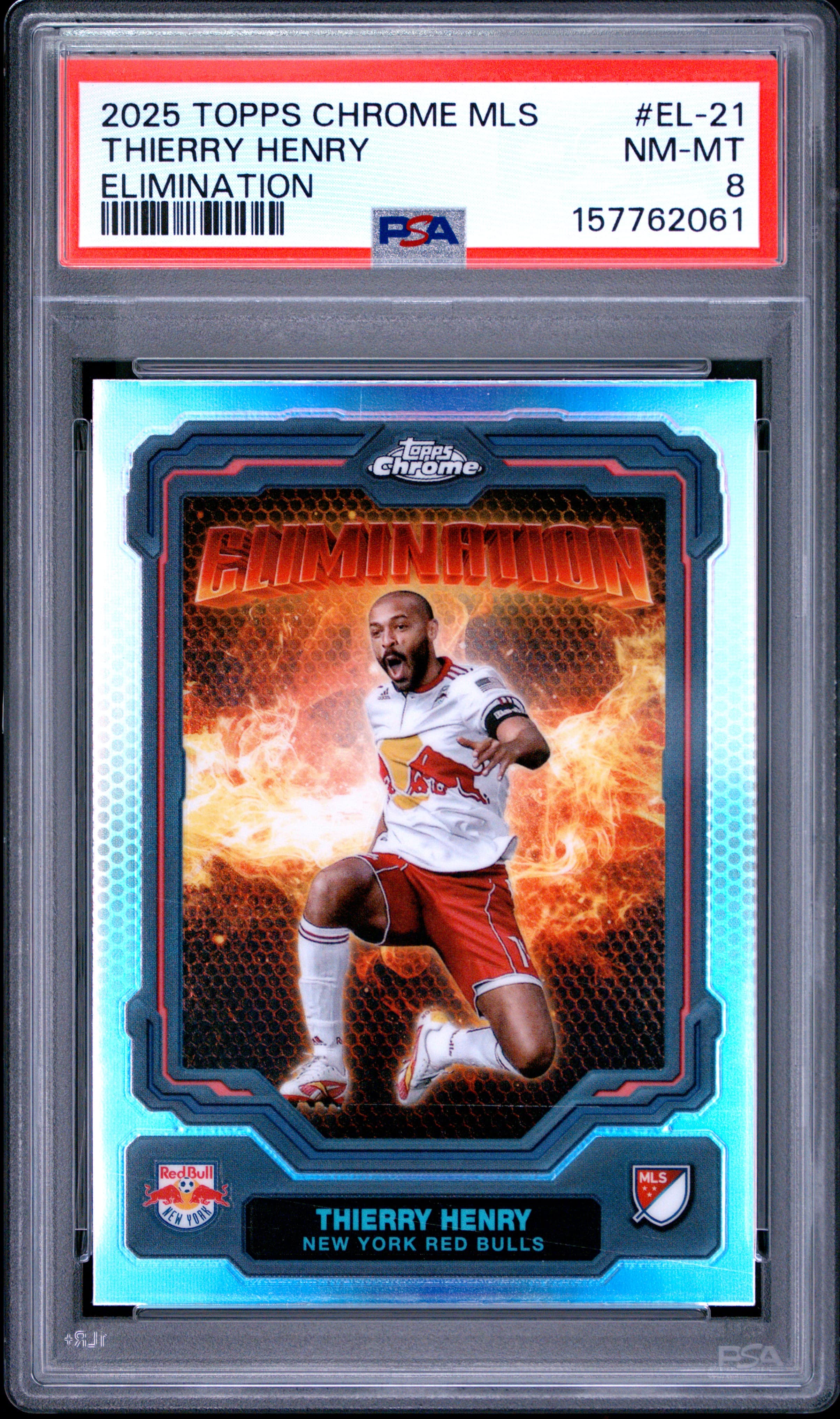 2025 TOPPS CHROME MLS ELIMINATION THIERRY HENRY #EL-21 NM-MT 8 157762061