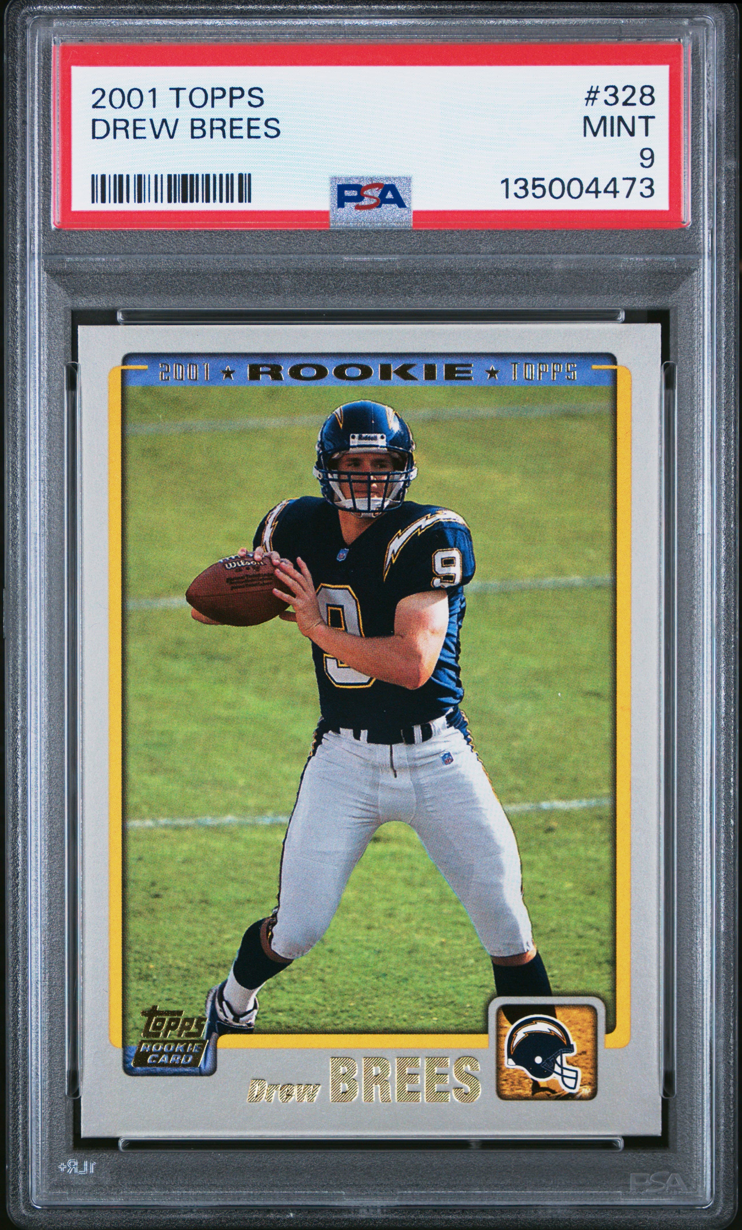 2001 TOPPS DREW BREES #328 MINT 9 135004473