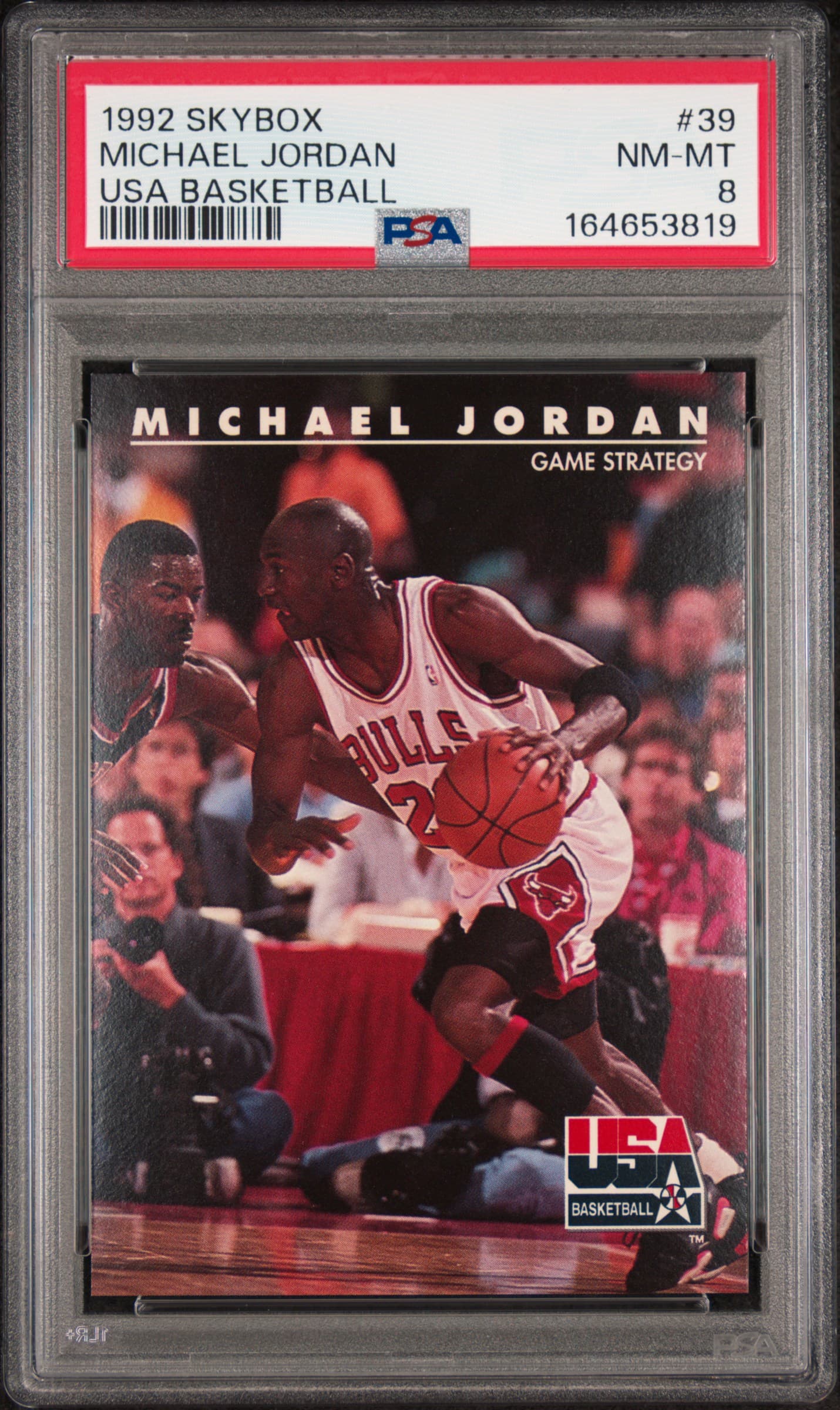 1992 SKYBOX USA BASKETBALL MICHAEL JORDAN #39 USA BASKETBALL NM-MT 8 164653819