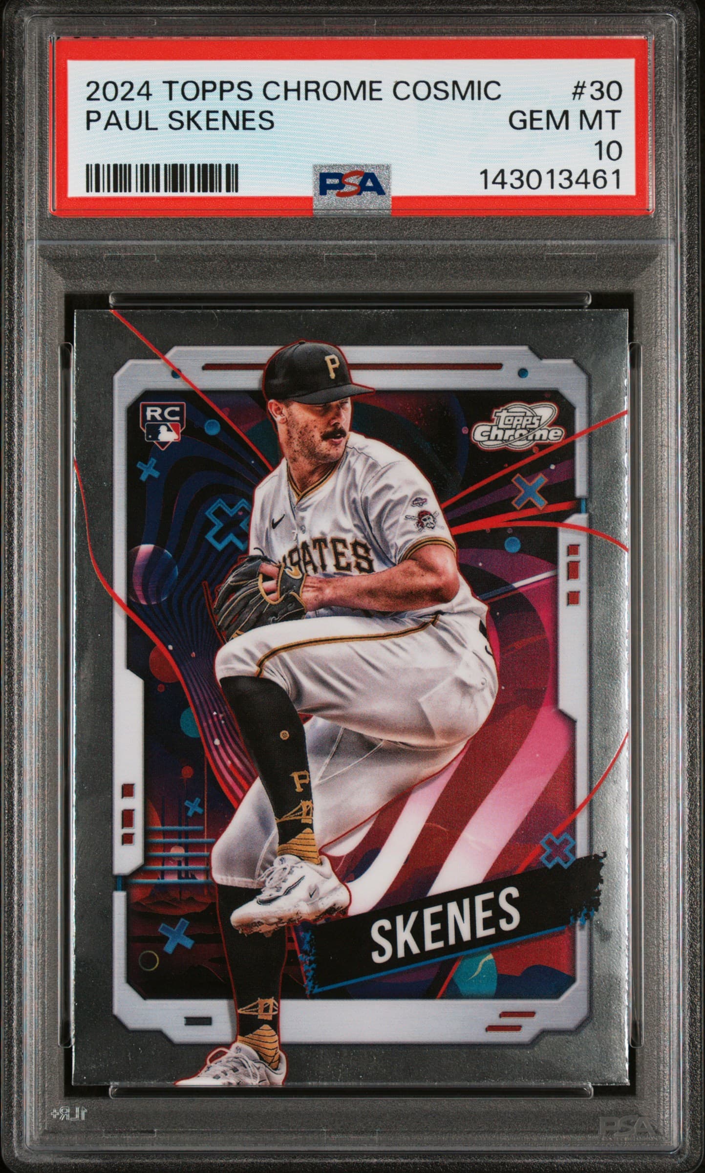 2024 TOPPS COSMIC CHROME PAUL SKENES #30 GEM MT 10 143013461