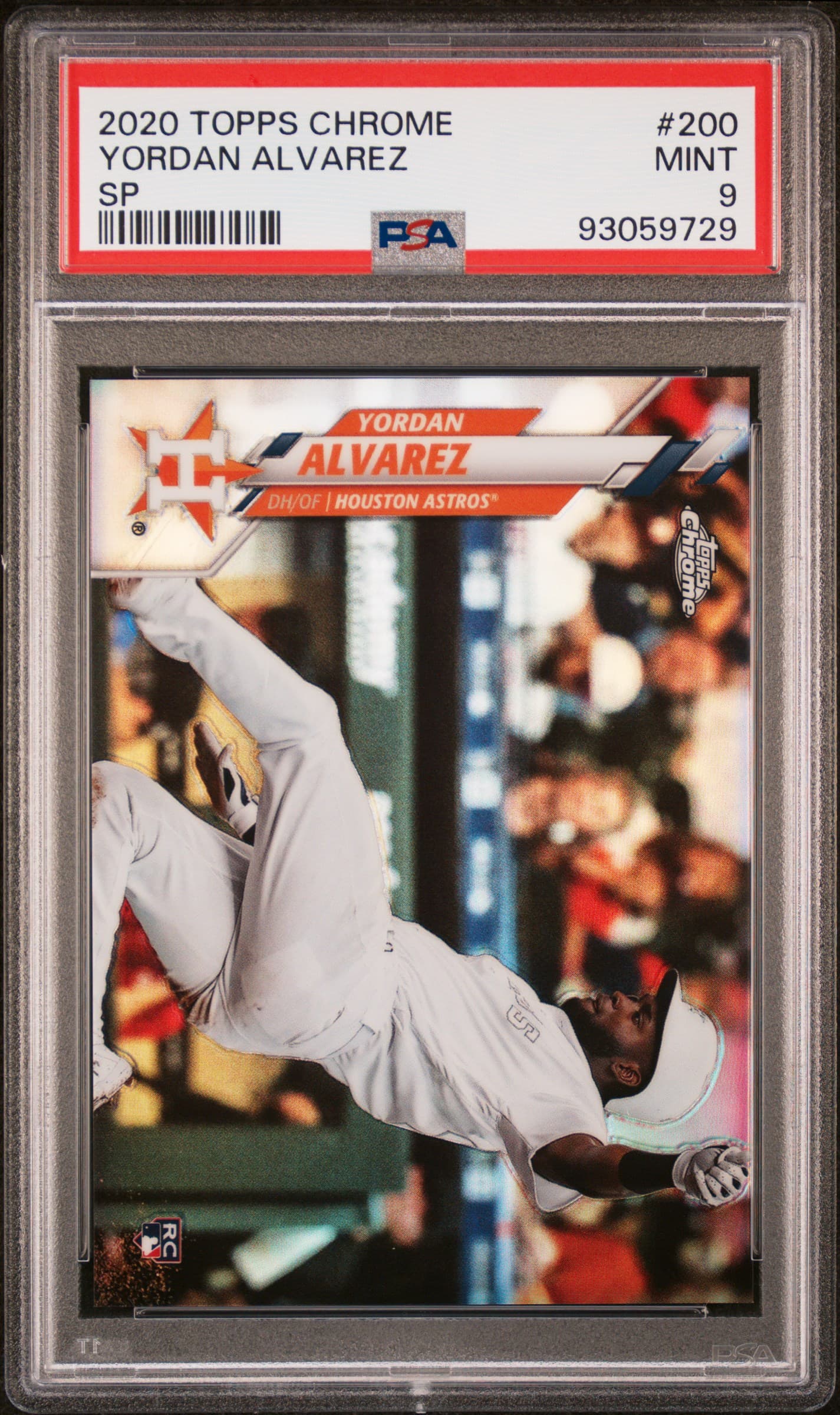 2020 TOPPS CHROME YORDAN ALVAREZ #200 SP MINT 9 93059729