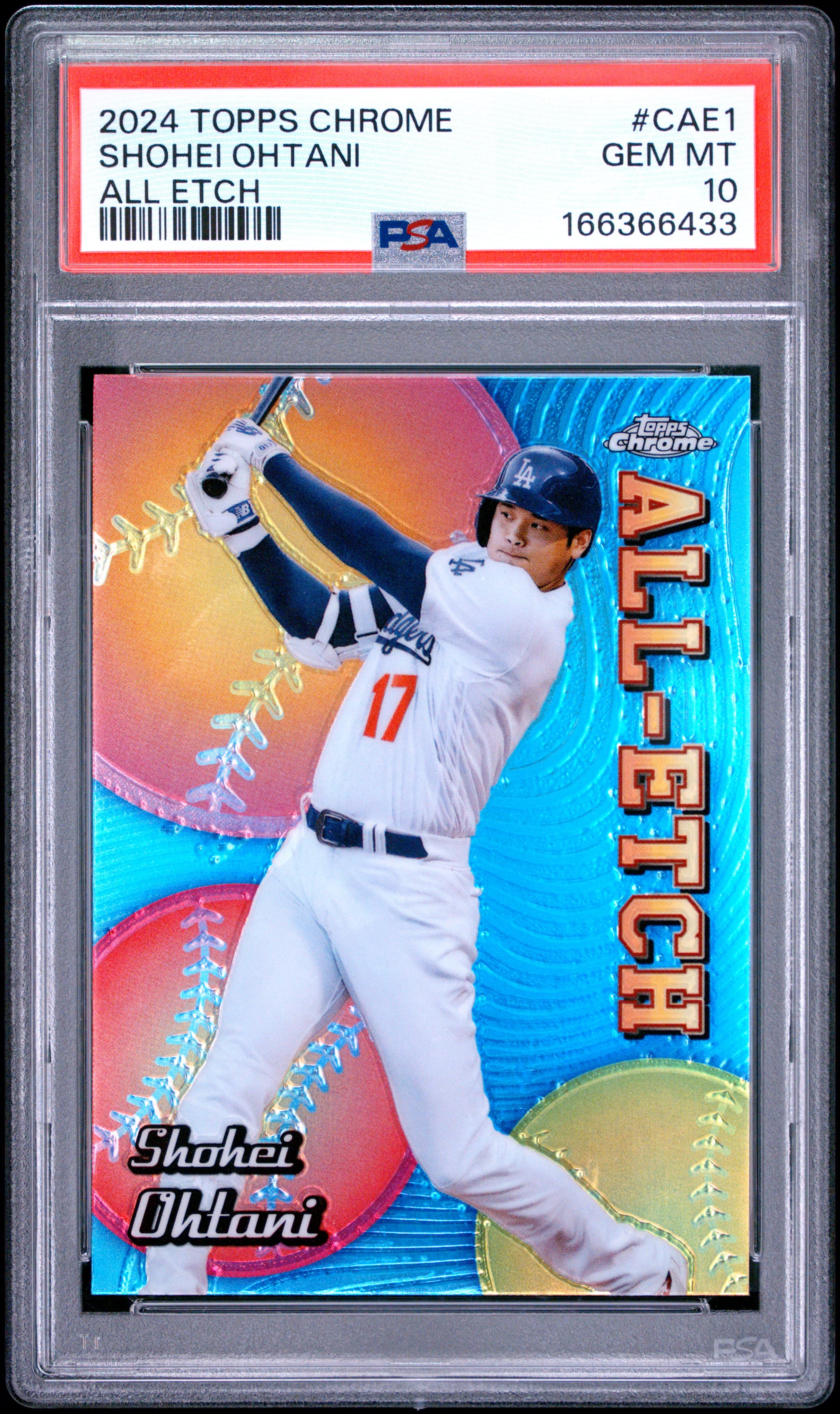 2024 TOPPS CHROME CHROME ALL ETCH SHOHEI OHTANI #CAE1 GEM MT 10 166366433