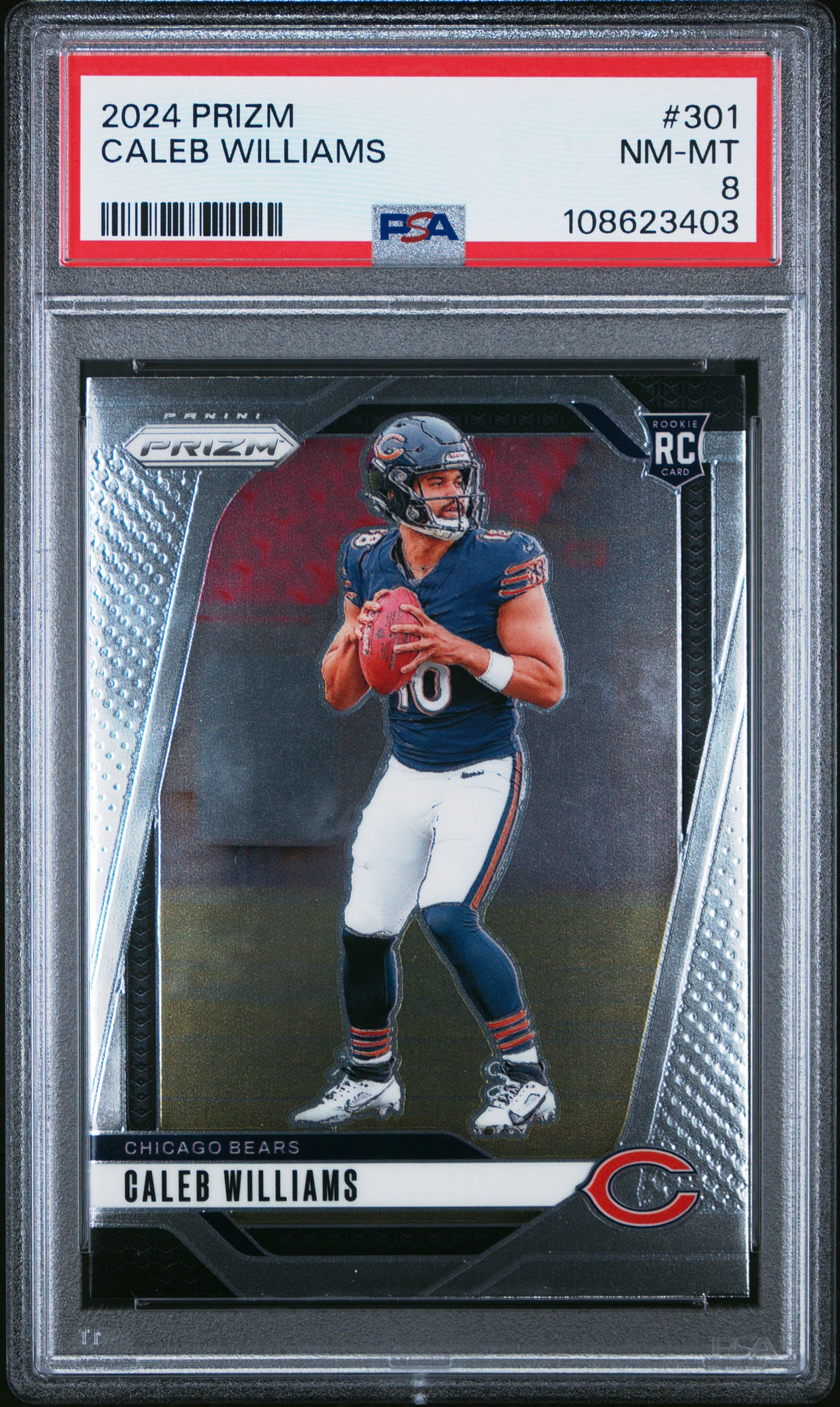 2024 PANINI PRIZM CALEB WILLIAMS #301 NM-MT 8 108623403