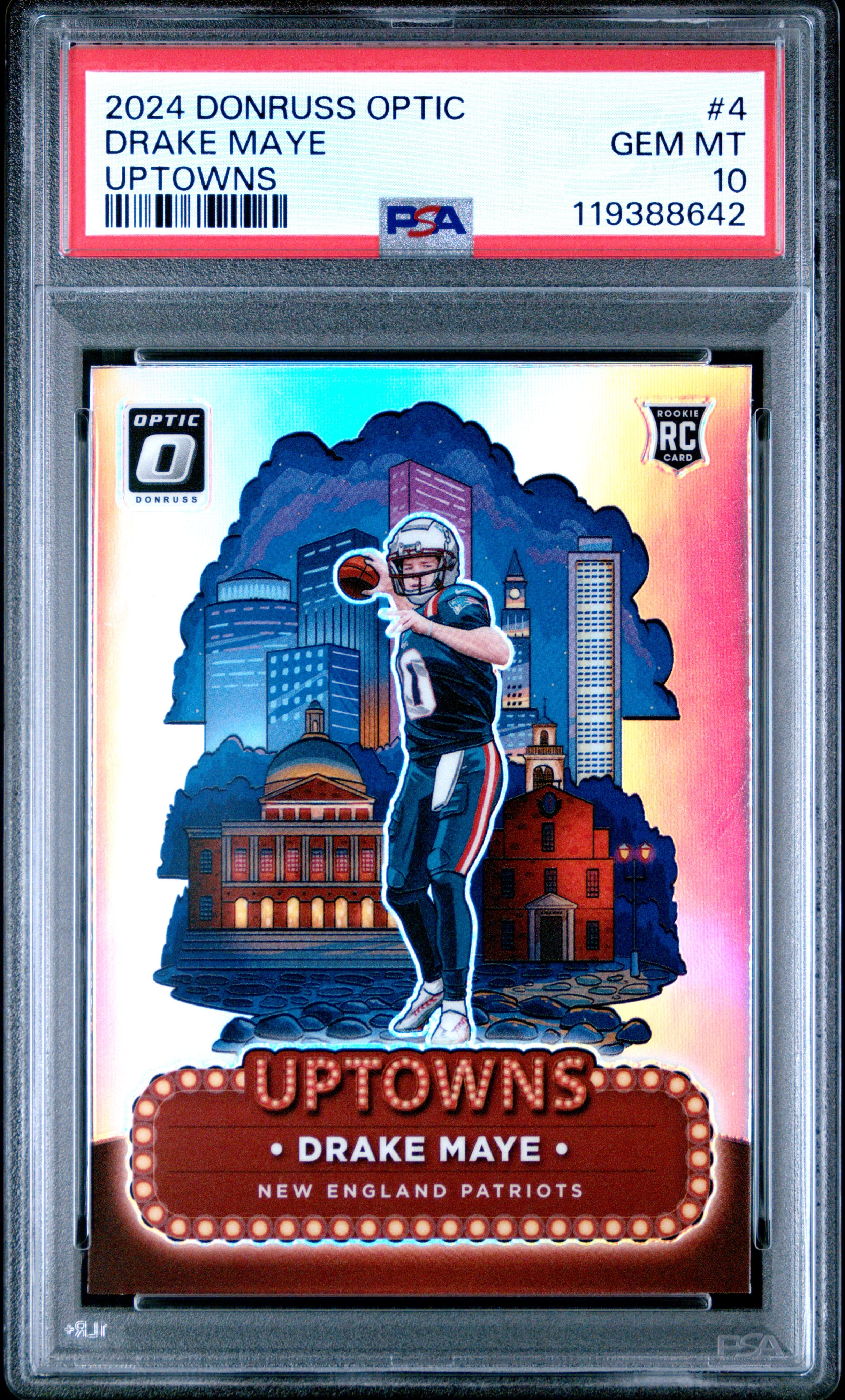 2024 PANINI DONRUSS OPTIC UPTOWNS DRAKE MAYE #4 GEM MT 10 119388642