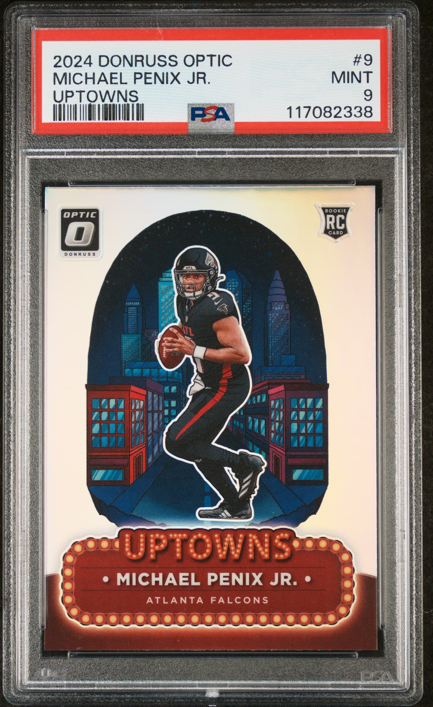2024 PANINI DONRUSS OPTIC UPTOWNS MICHAEL PENIX JR. #9 MINT 9 117082338