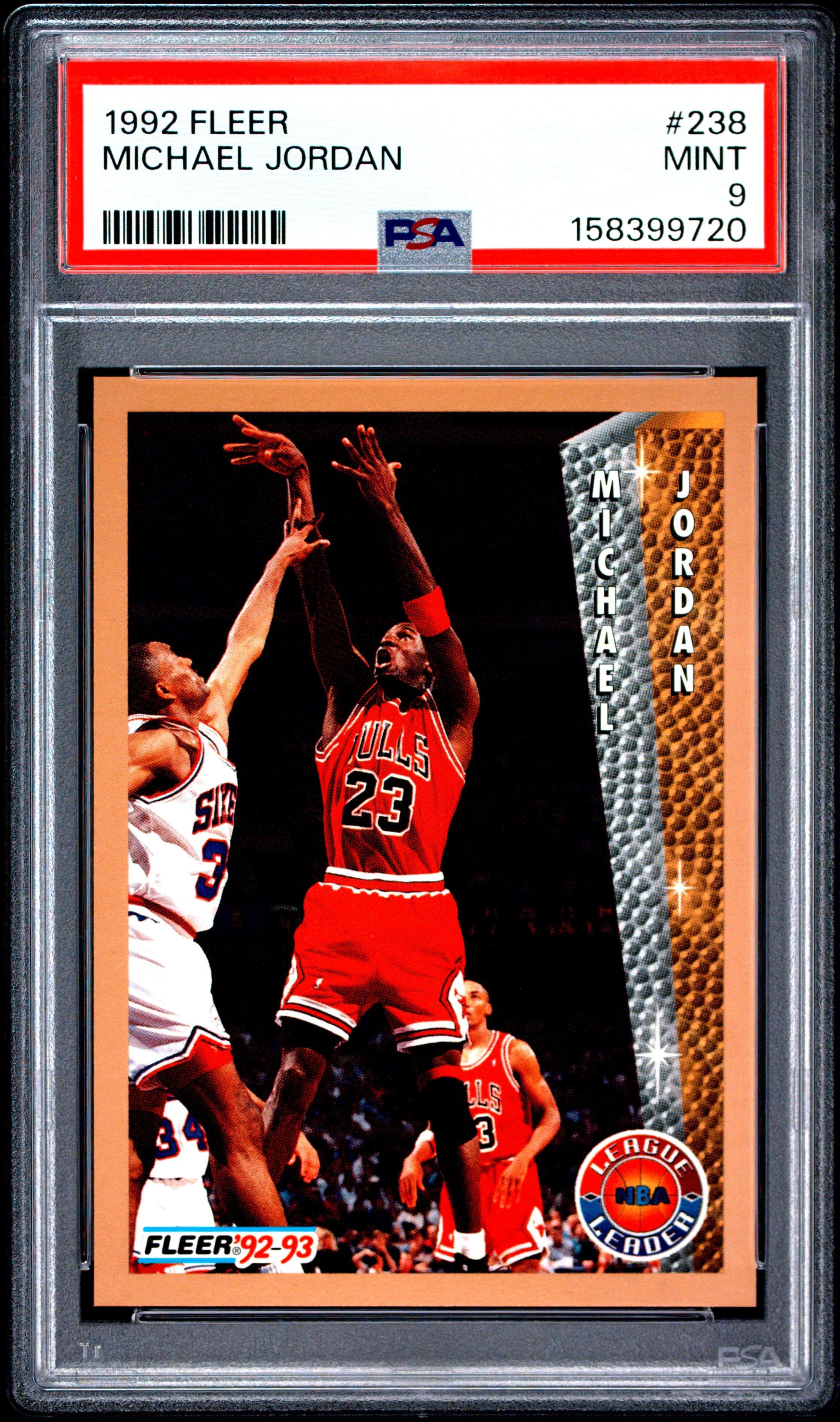 1992 FLEER MICHAEL JORDAN #238 MINT 9 158399720