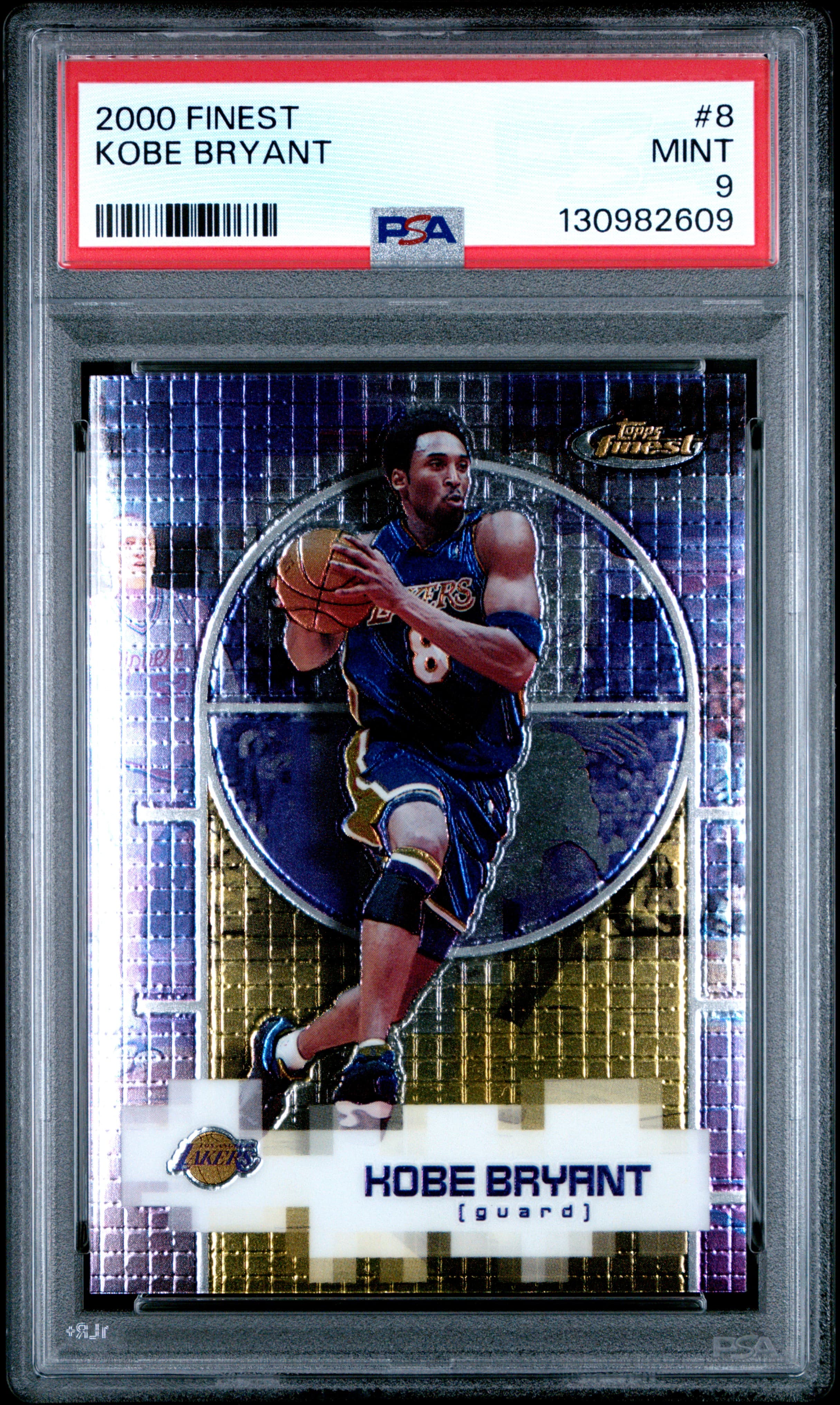 2000 FINEST KOBE BRYANT #8 MINT 9 130982609