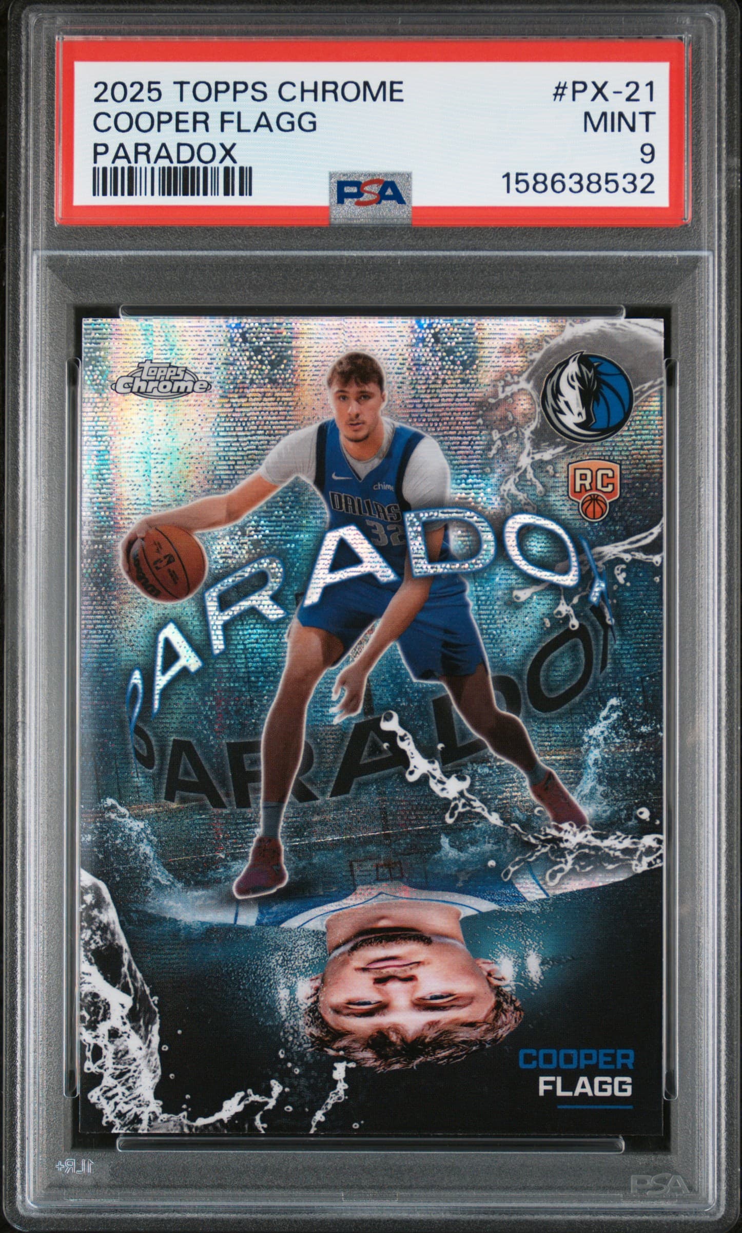 2025 TOPPS CHROME PARADOX COOPER FLAGG #PX-21 MINT 9 158638532
