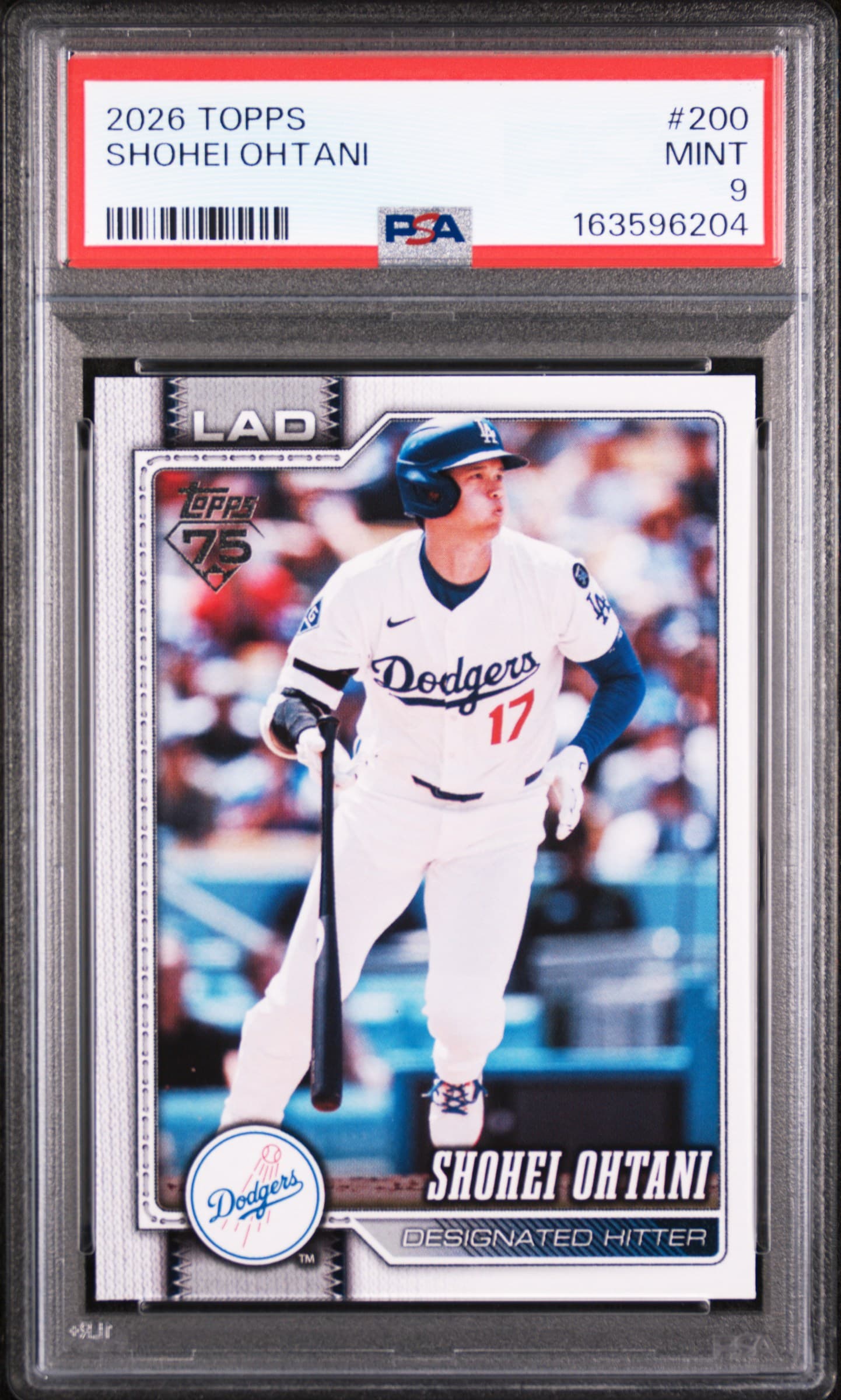 2026 TOPPS SHOHEI OHTANI #200 MINT 9 163596204