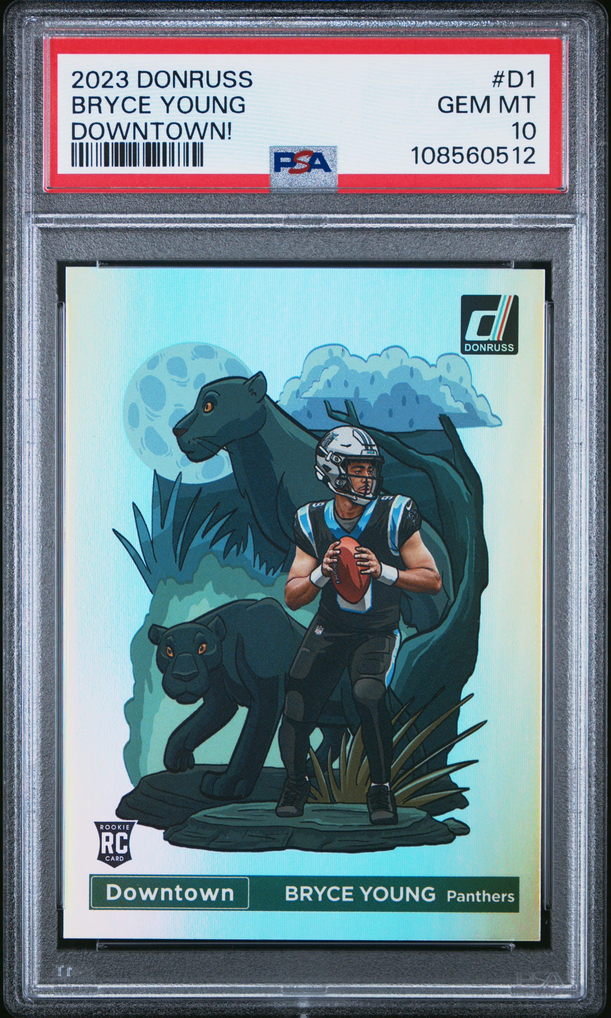 2023 PANINI DONRUSS DOWNTOWN! BRYCE YOUNG #D1 GEM MT 10 108560512