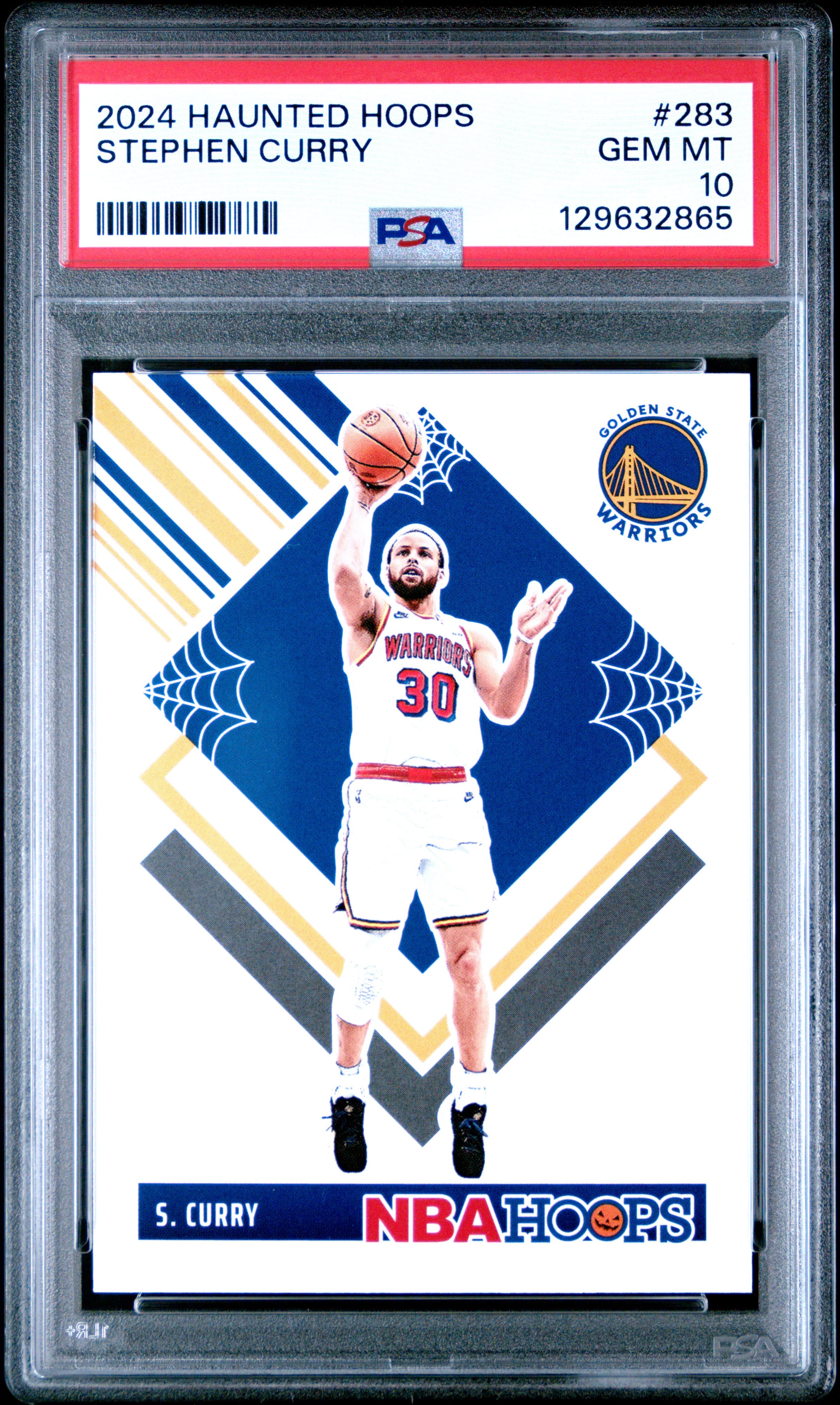 2024 PANINI HAUNTED HOOPS STEPHEN CURRY #283 GEM MT 10 129632865
