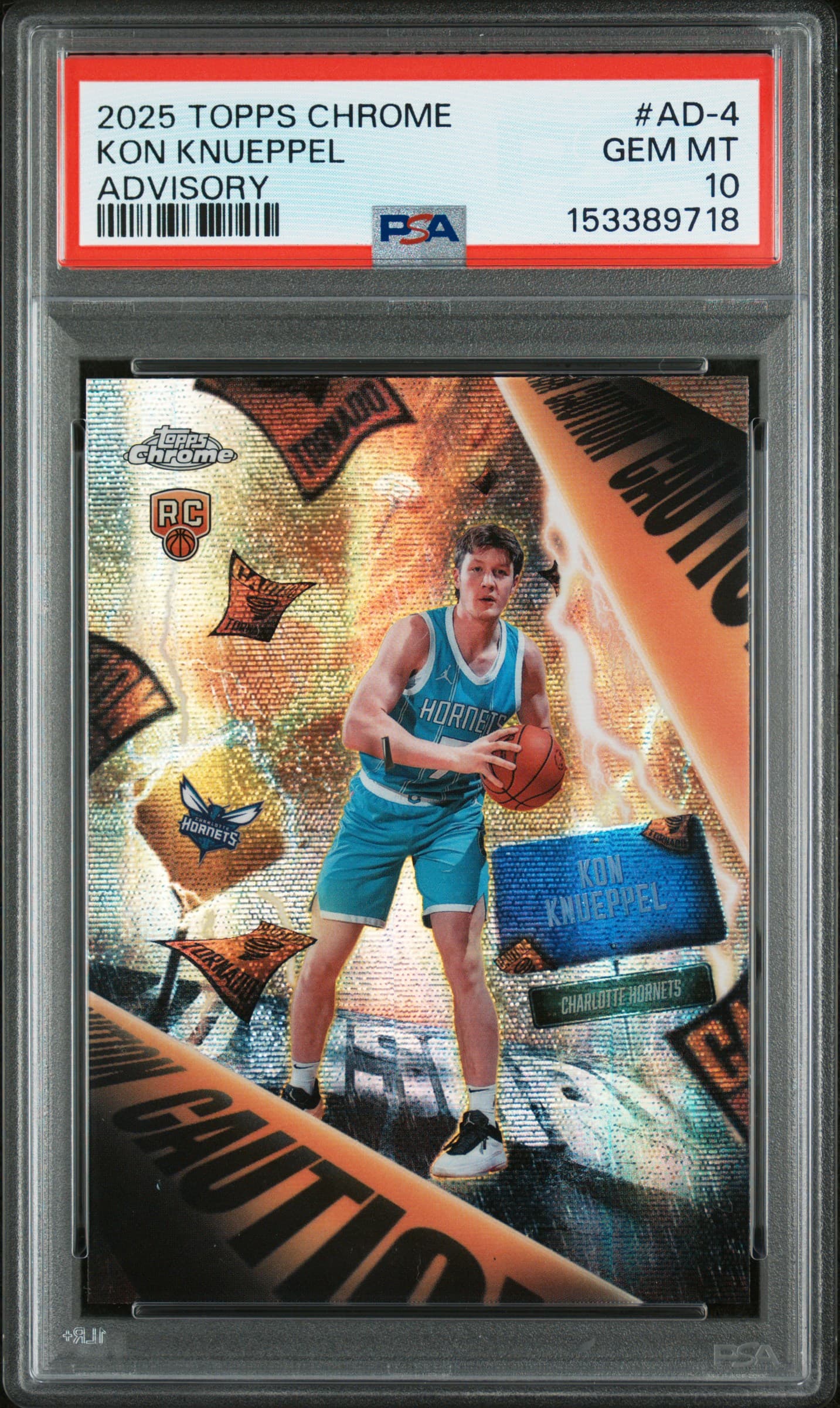 2025 TOPPS CHROME ADVISORY KON KNUEPPEL #AD-4 GEM MT 10 153389718