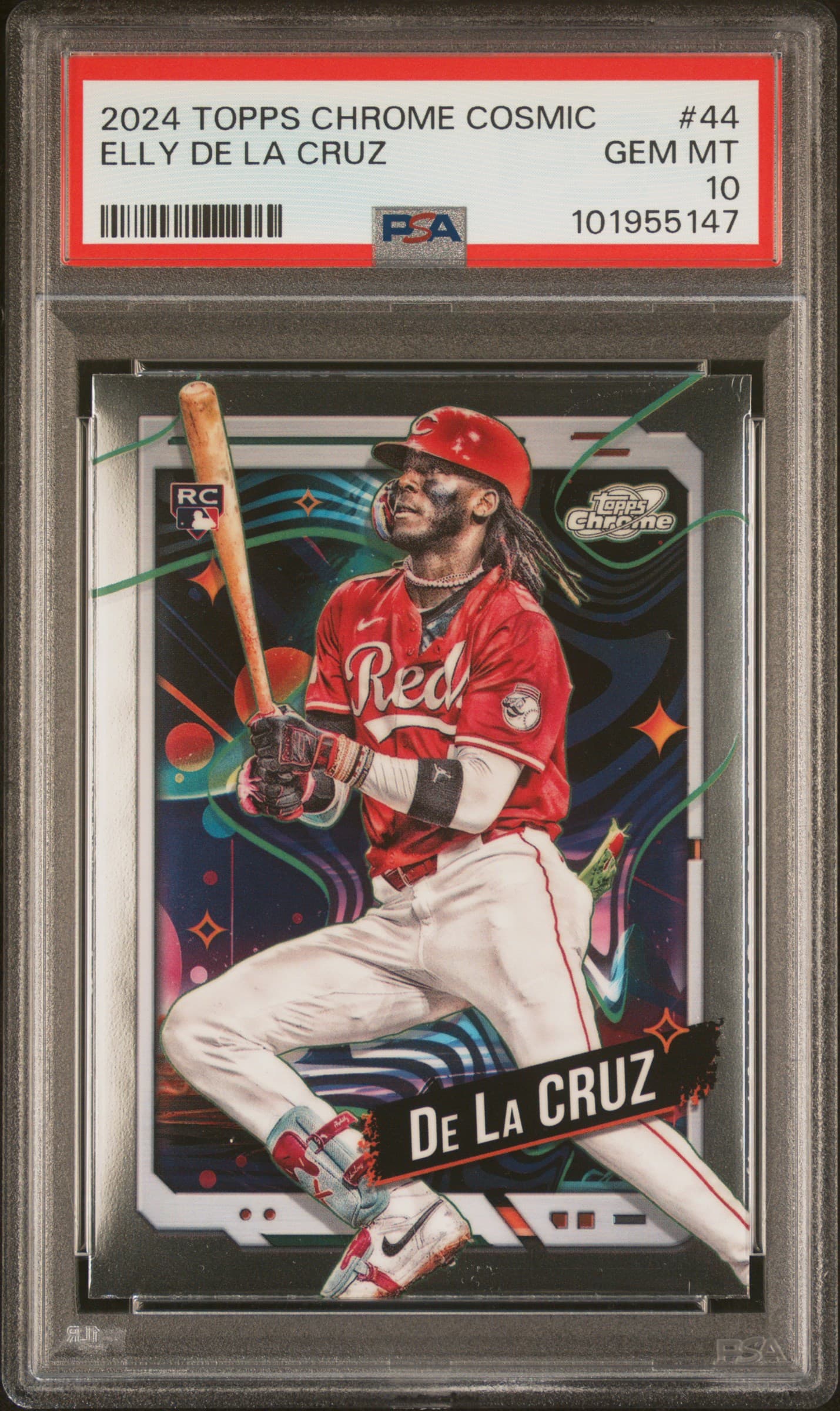 2024 TOPPS COSMIC CHROME ELLY DE LA CRUZ #44 GEM MT 10 101955147