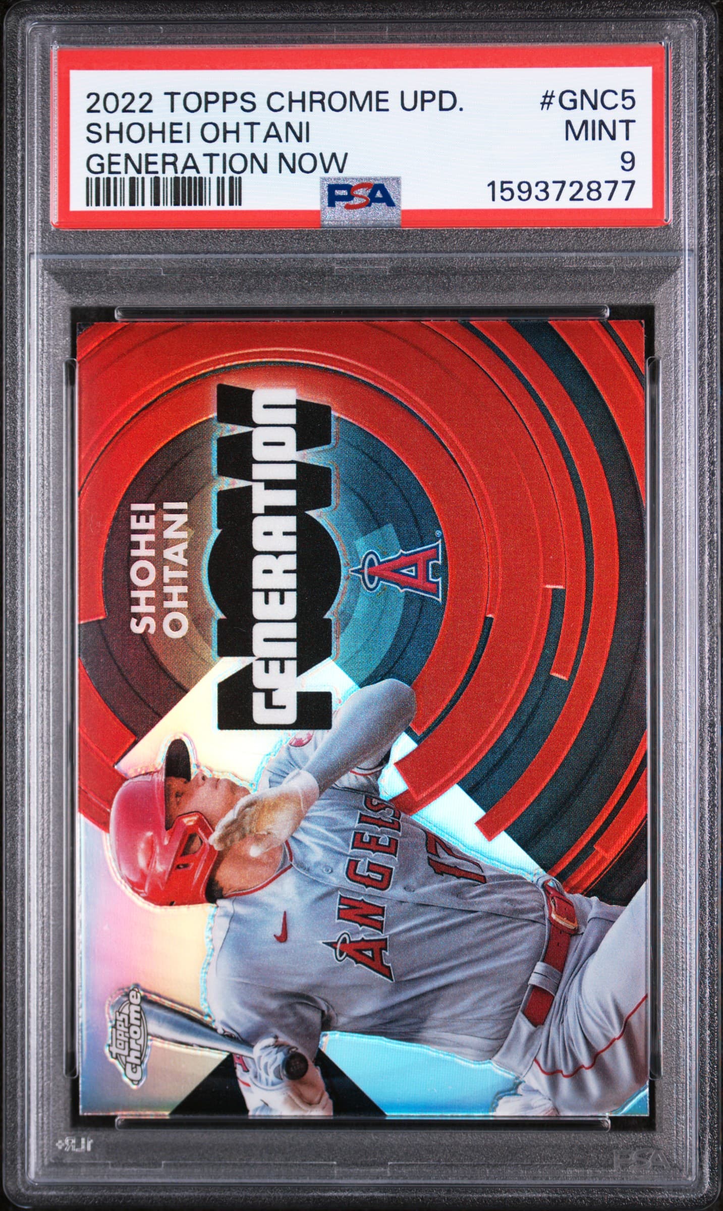 2022 TOPPS CHROME UPDATE GENERATION NOW SHOHEI OHTANI #GNC5 GENERATION NOW MINT 9 159372877
