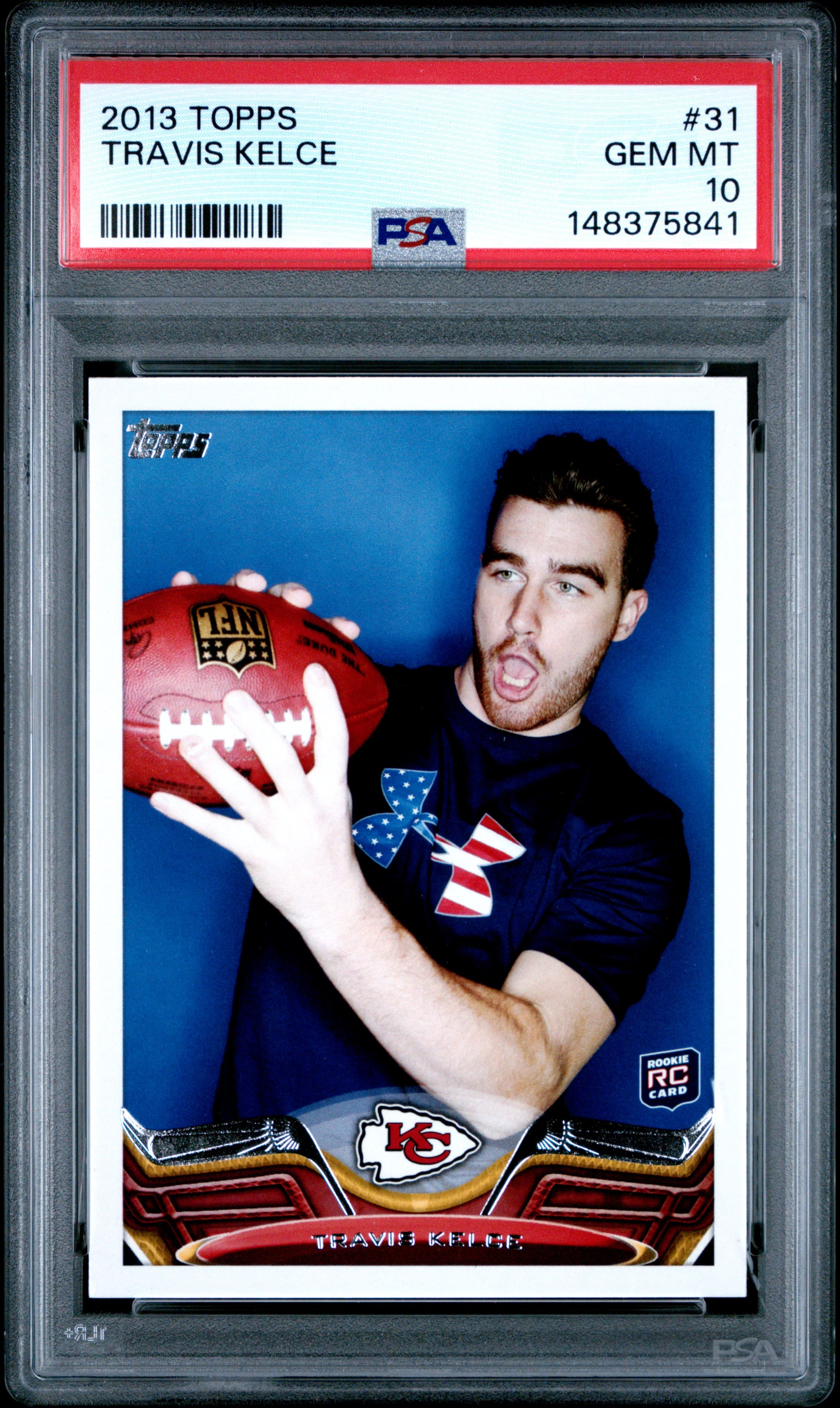 2013 TOPPS TRAVIS KELCE #31 GEM MT 10 148375841