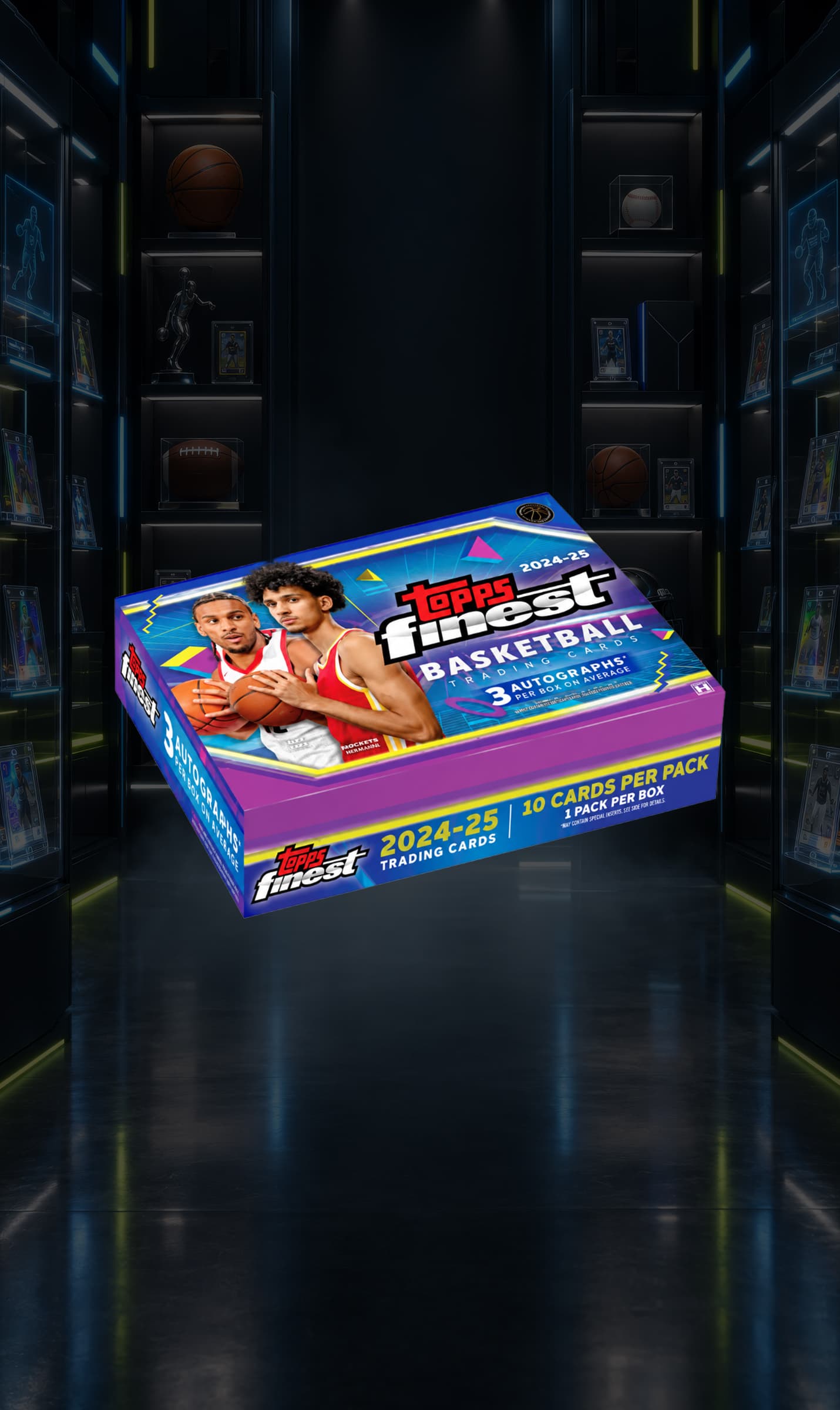 2024-25 Topps Finest Basketball Breakers Delight Box