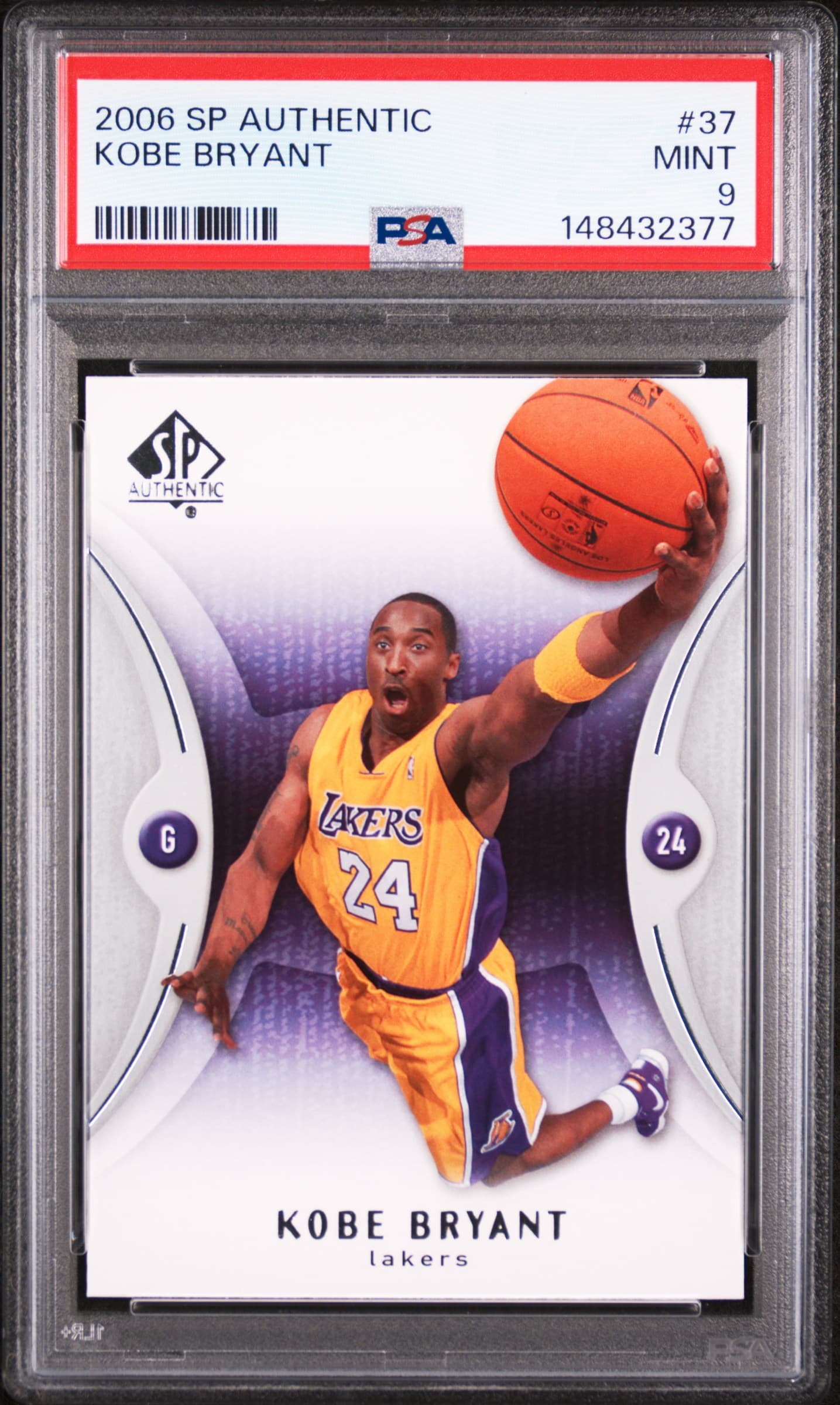 2006 SP AUTHENTIC KOBE BRYANT #37 MINT 9 148432377
