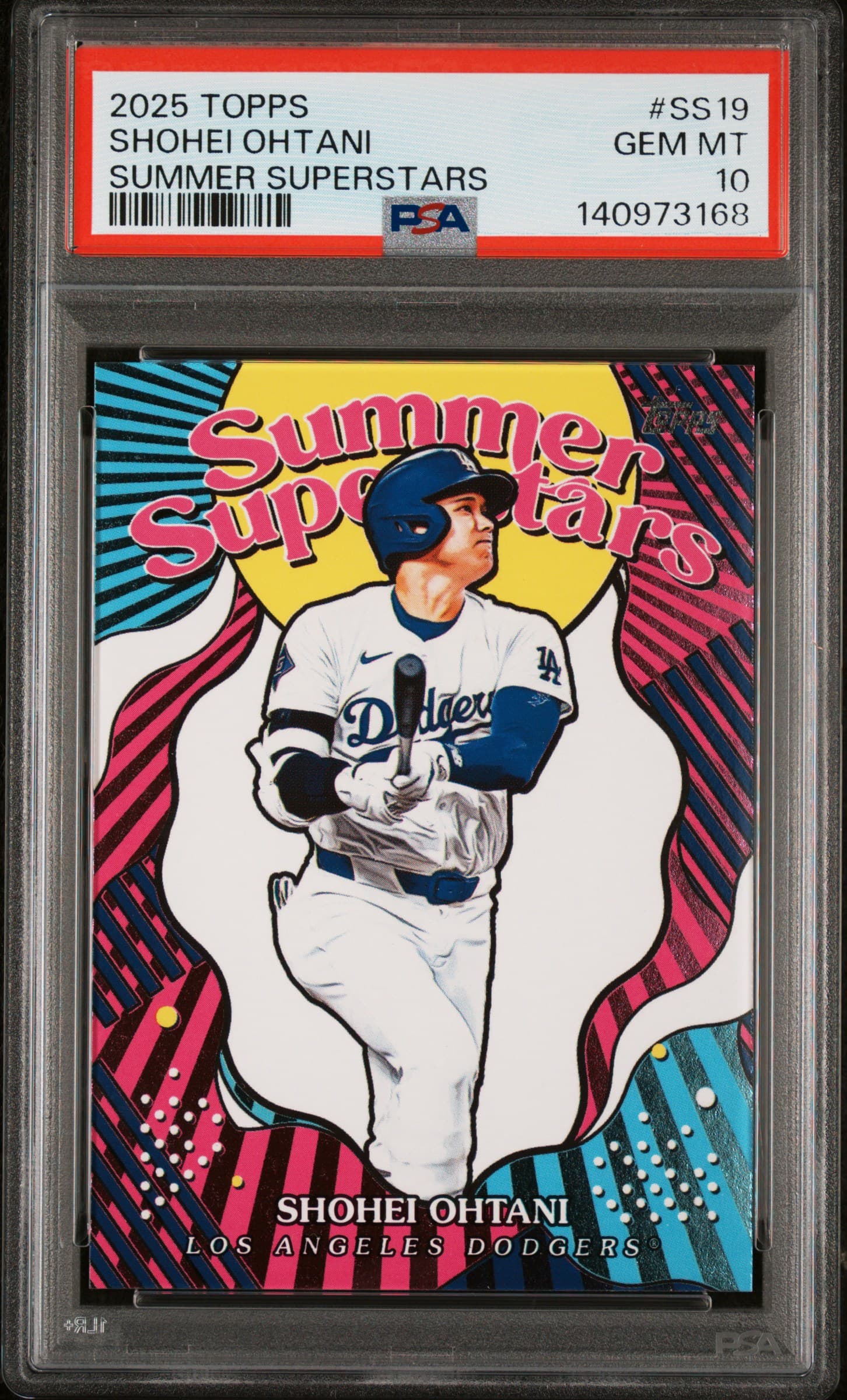 2025 TOPPS SUMMER SUPERSTARS SHOHEI OHTANI #SS19 GEM MT 10 140973168