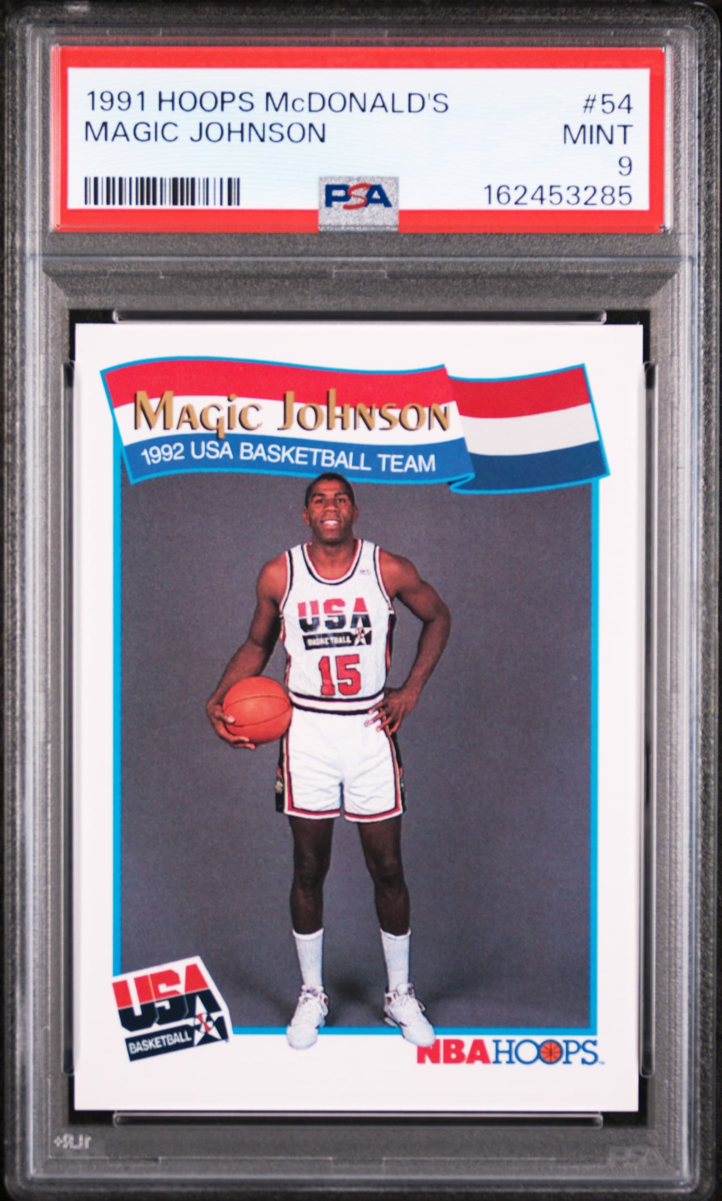 1991 HOOPS McDONALD'S MAGIC JOHNSON #54 MINT 9 162453285