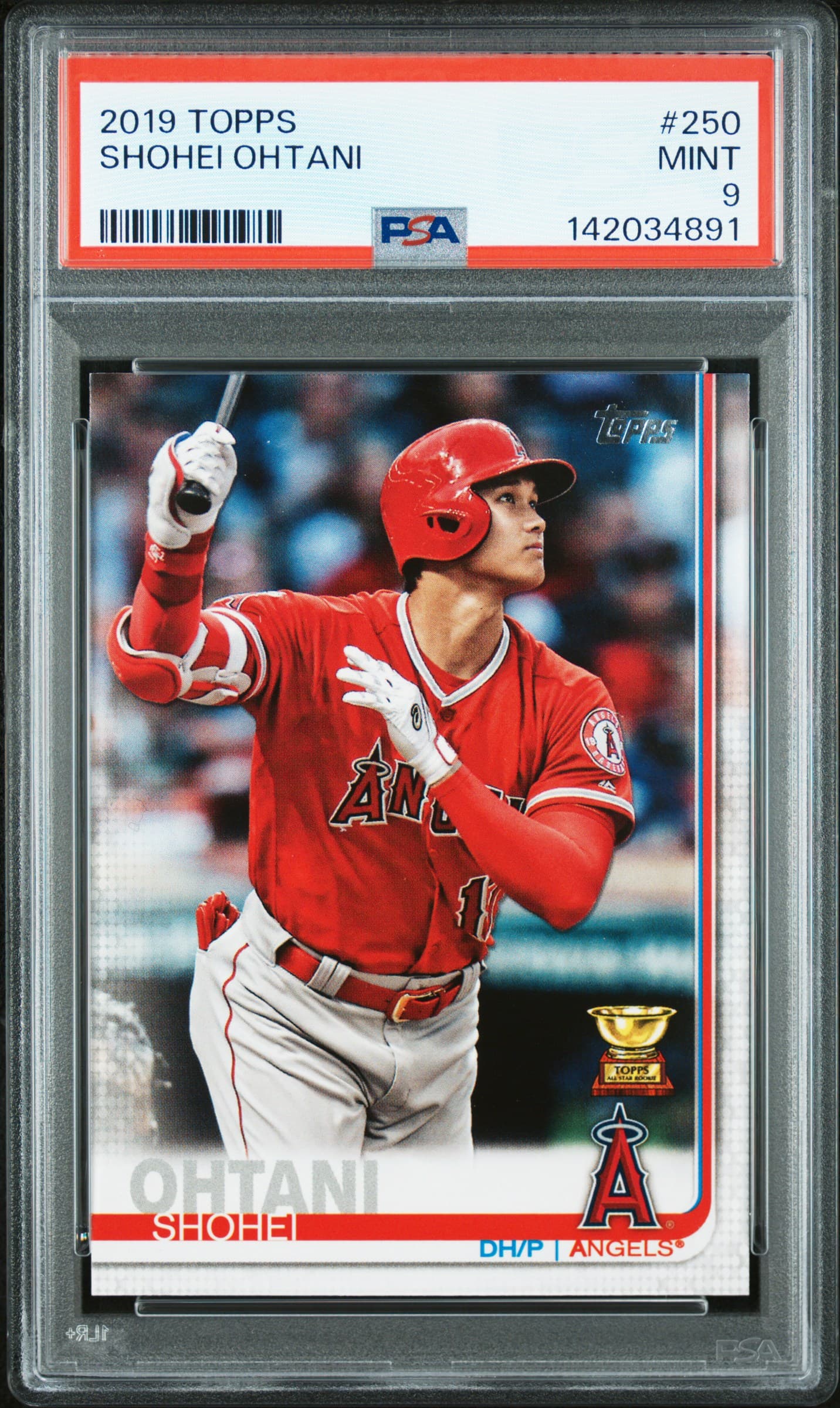 2019 TOPPS SHOHEI OHTANI #250 MINT 9 142034891