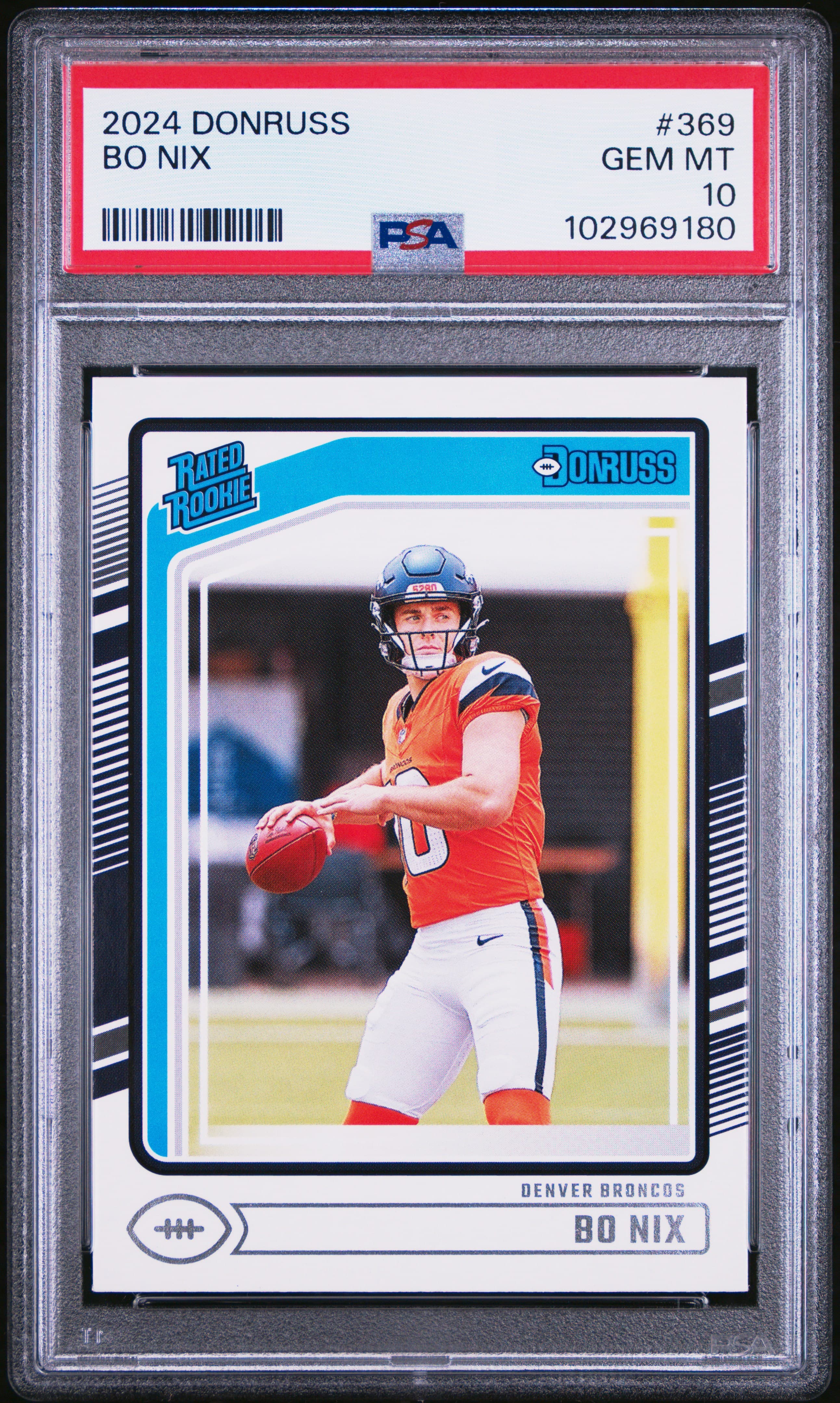 2024 PANINI DONRUSS BO NIX #369 GEM MT 10 102969180