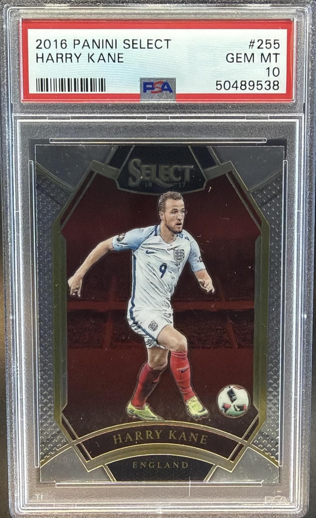 2016 PANINI SELECT HARRY KANE #255 GEM MT 10 50489538
