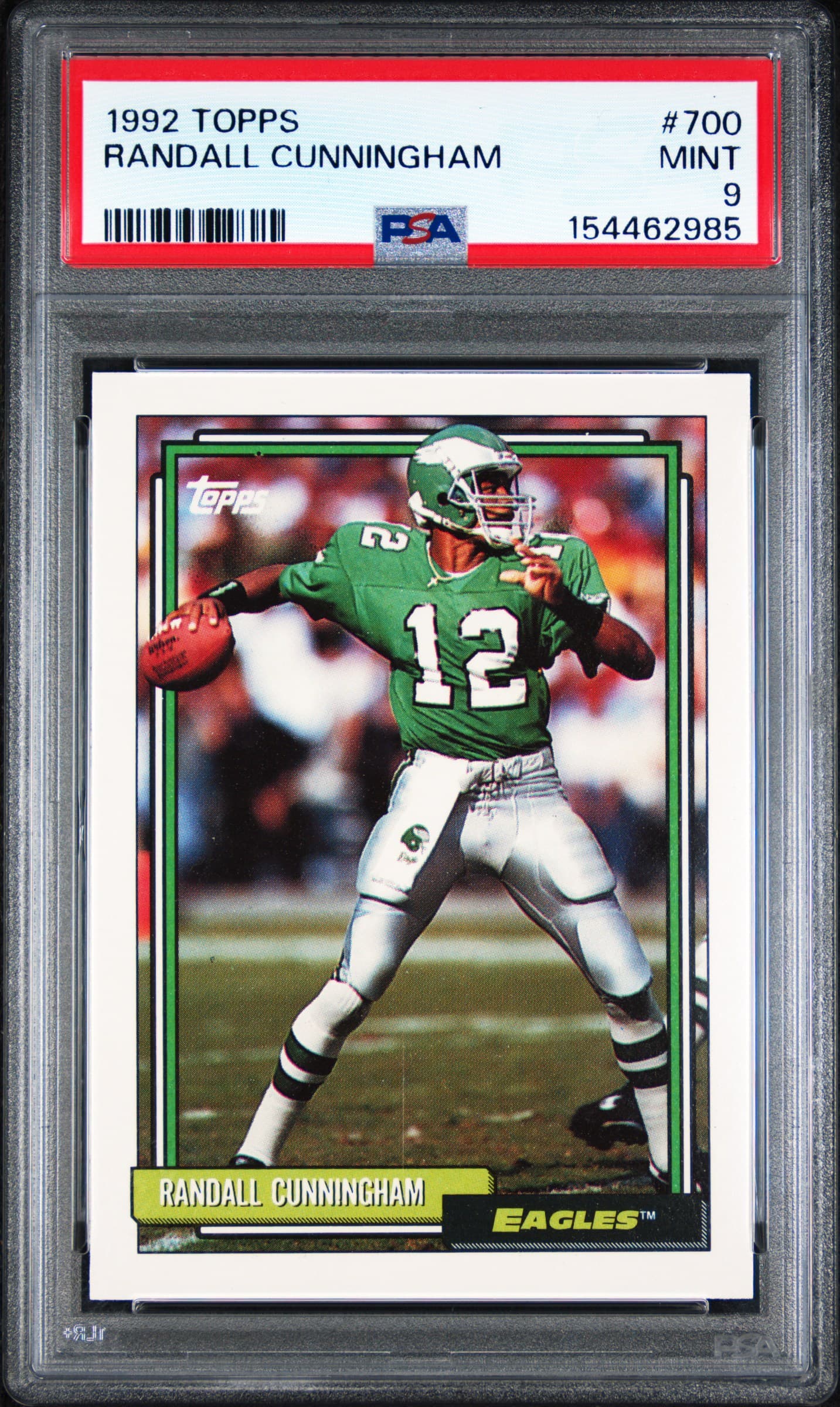 1992 TOPPS RANDALL CUNNINGHAM #700 MINT 9 154462985
