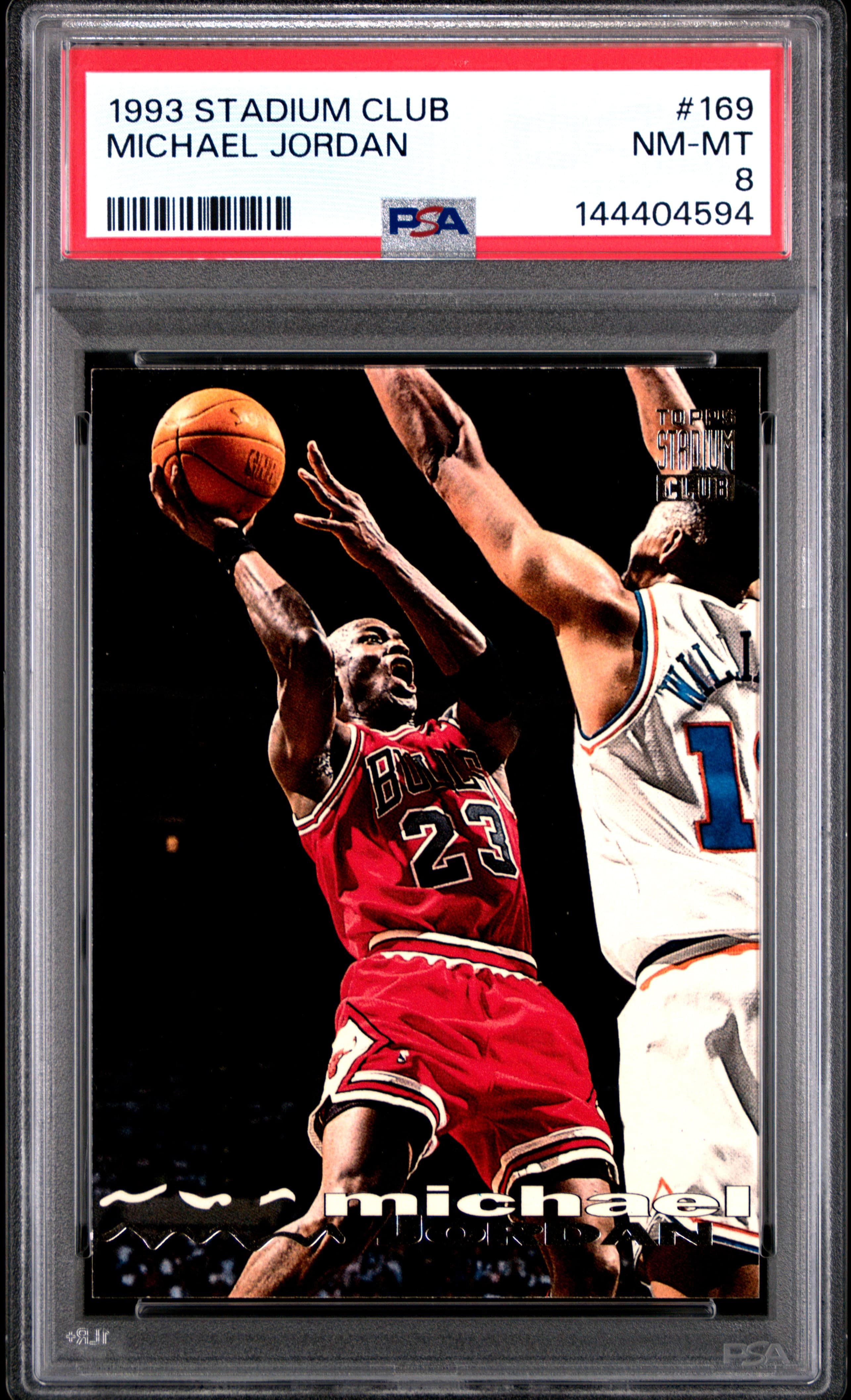 1993 STADIUM CLUB MICHAEL JORDAN #169 NM-MT 8 144404594